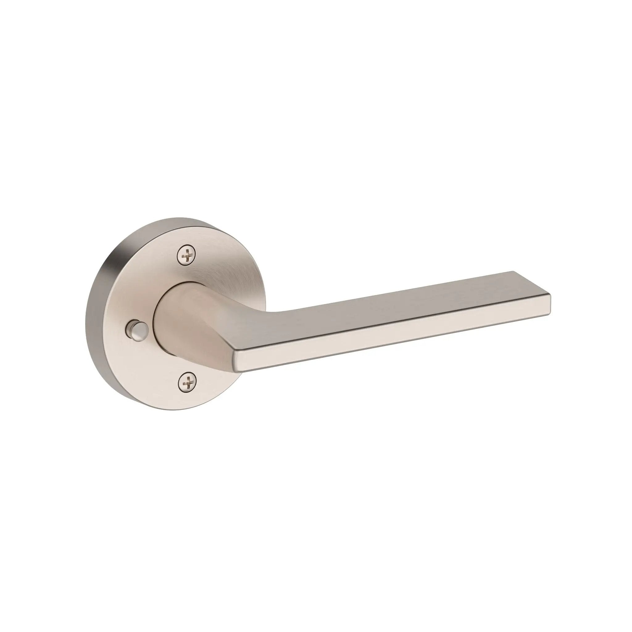 Baldwin Reserve Anaheim Hills Lever with Contemporary Round Rose by Baldwin