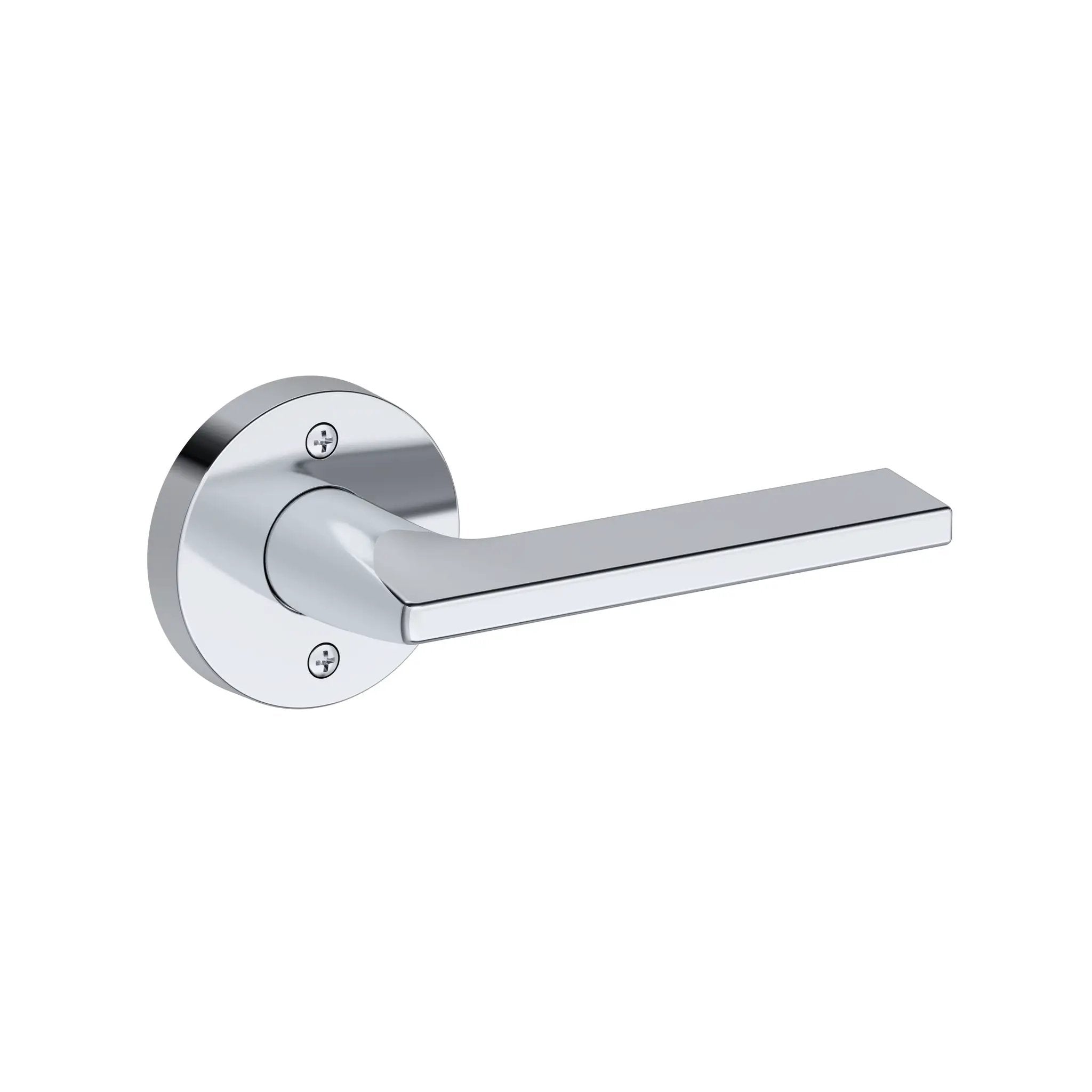 Baldwin Reserve Anaheim Hills Lever with Contemporary Round Rose by Baldwin