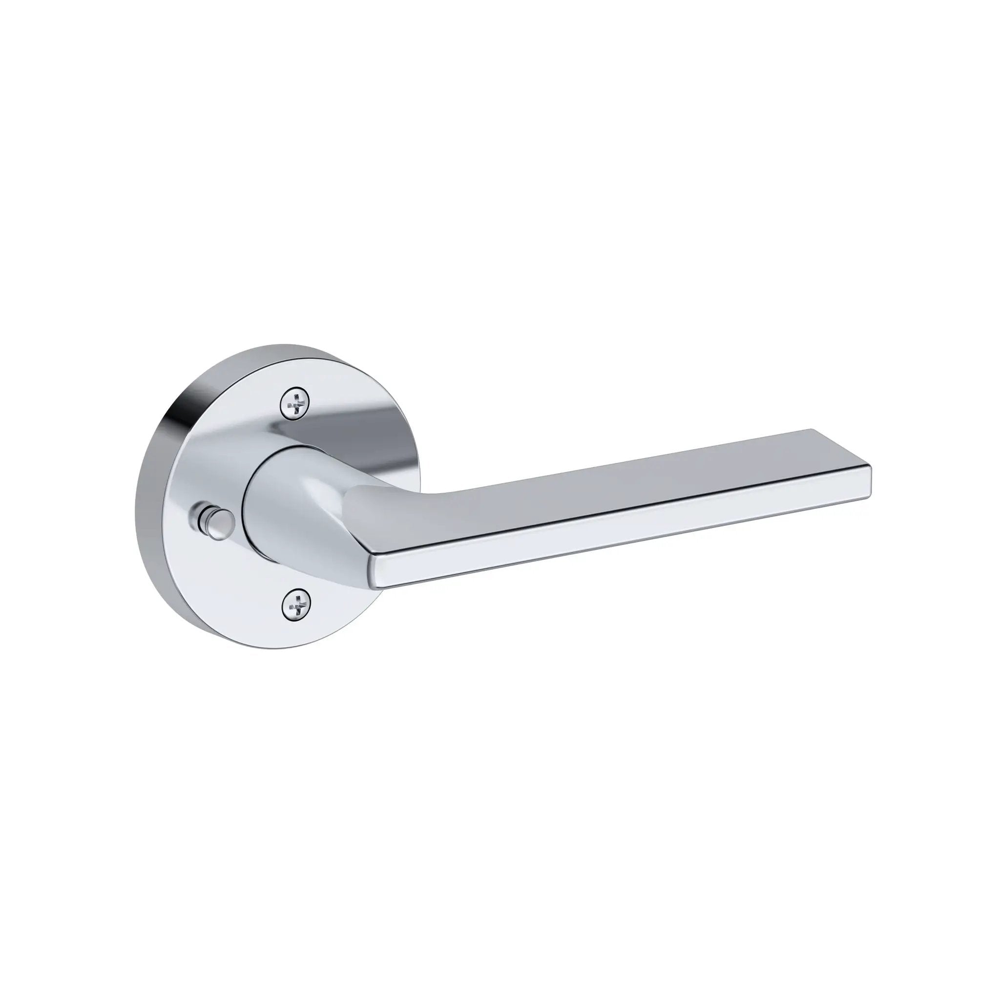 Baldwin Reserve Anaheim Hills Lever with Contemporary Round Rose by Baldwin