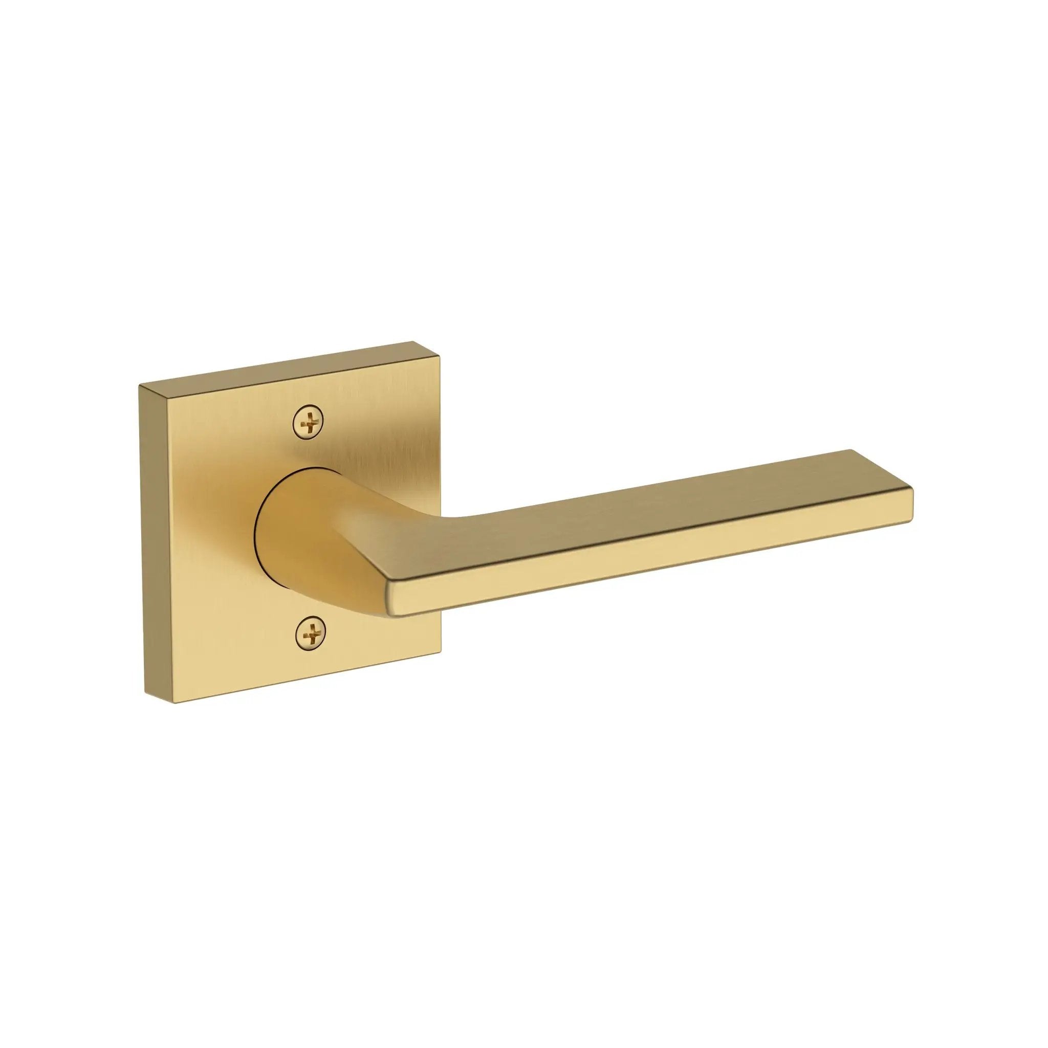 Baldwin Reserve Anaheim Hills Lever with Contemporary Square Rose by Baldwin