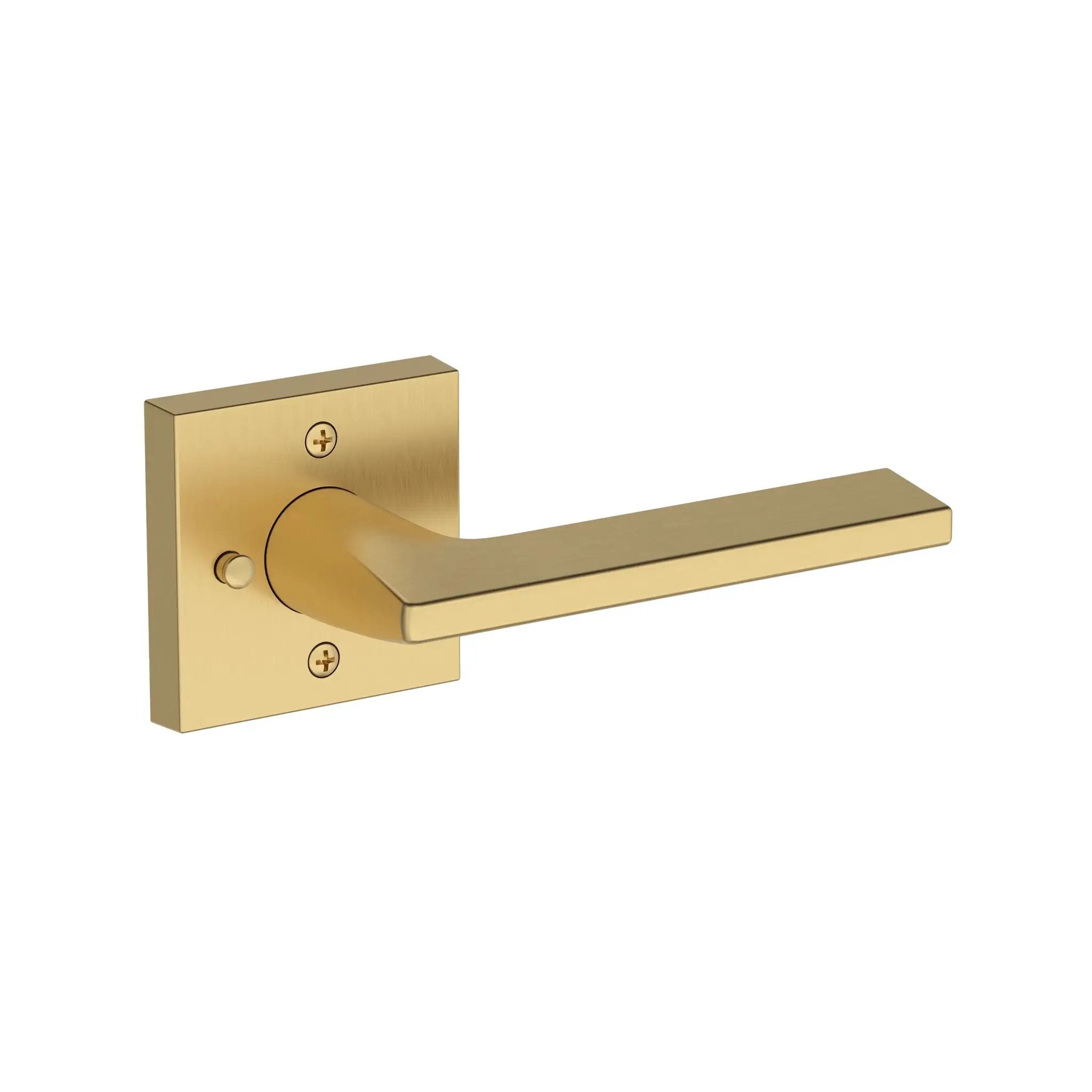 Baldwin Reserve Anaheim Hills Lever with Contemporary Square Rose by Baldwin
