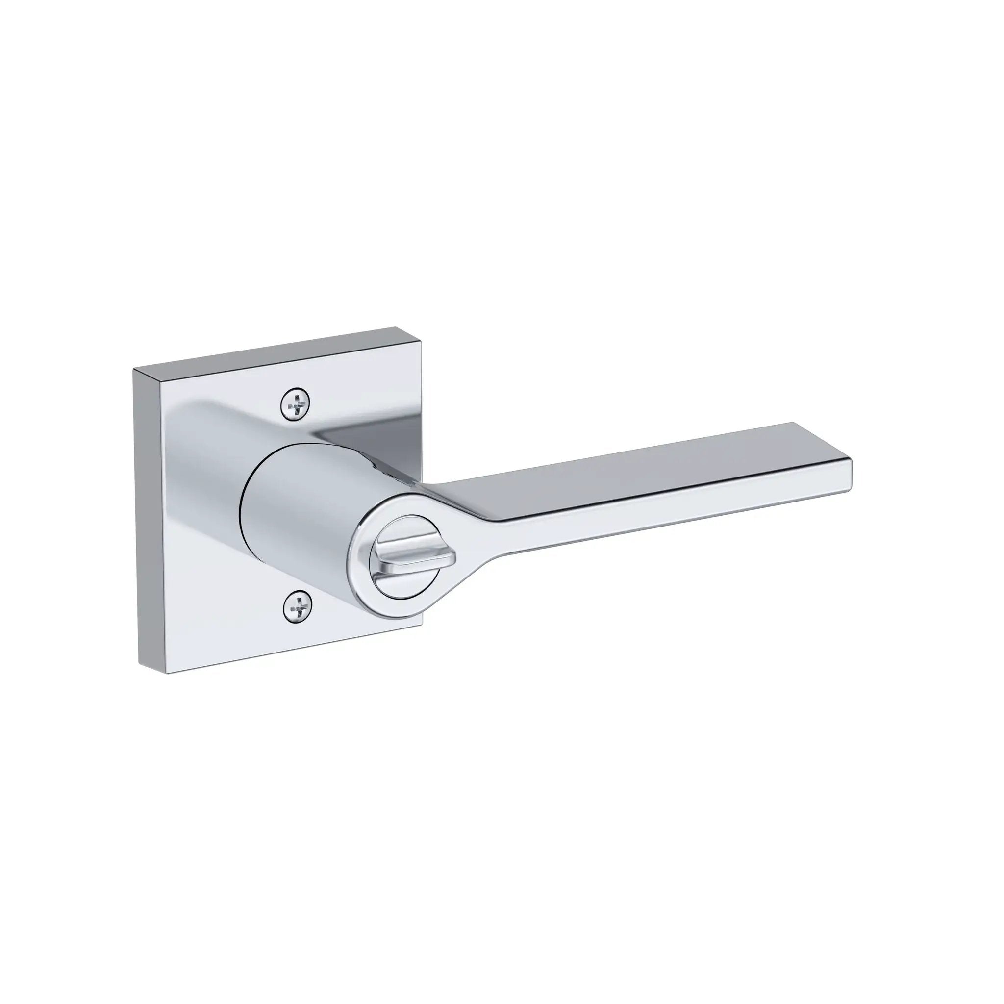 Baldwin Reserve Anaheim Hills Lever with Contemporary Square Rose by Baldwin