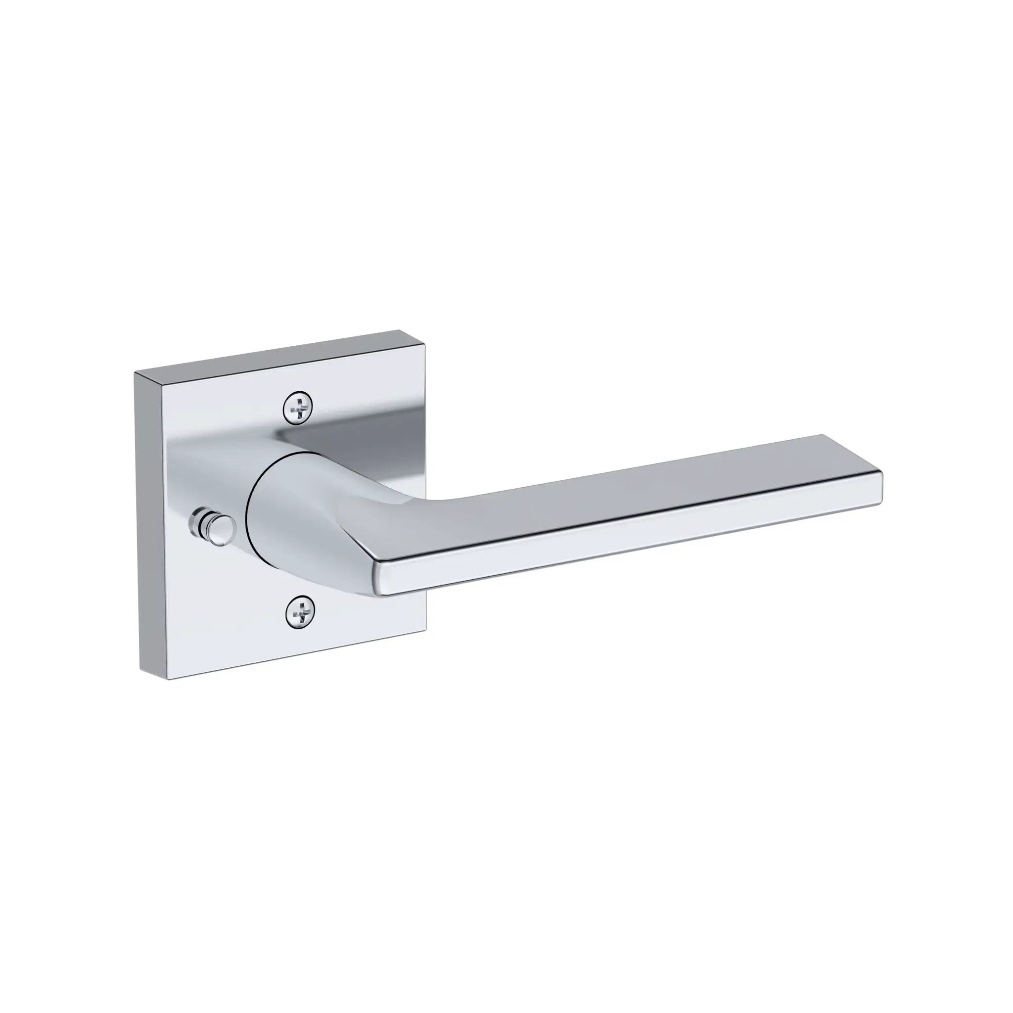 Baldwin Reserve Anaheim Hills Lever with Contemporary Square Rose by Baldwin