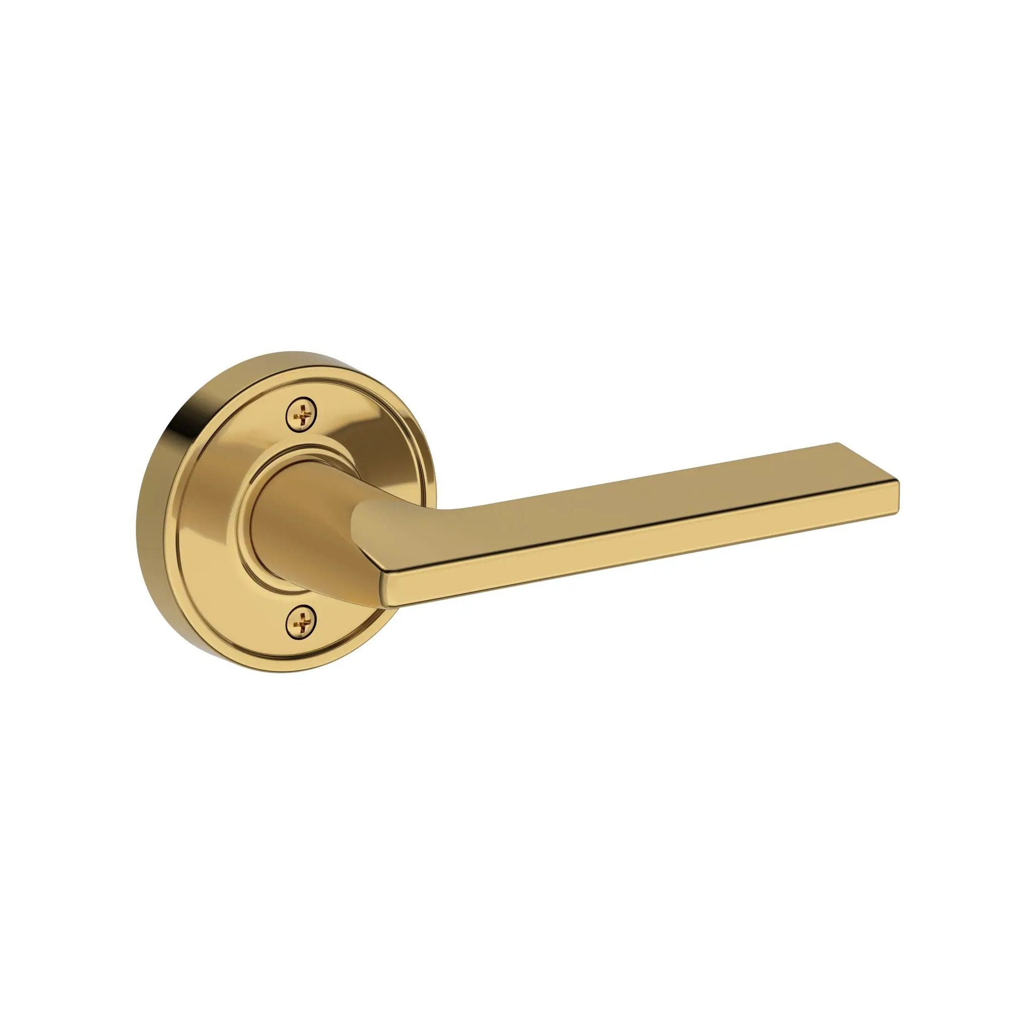 Baldwin Reserve Anaheim Hills Lever with Recessed Round Rose by Baldwin