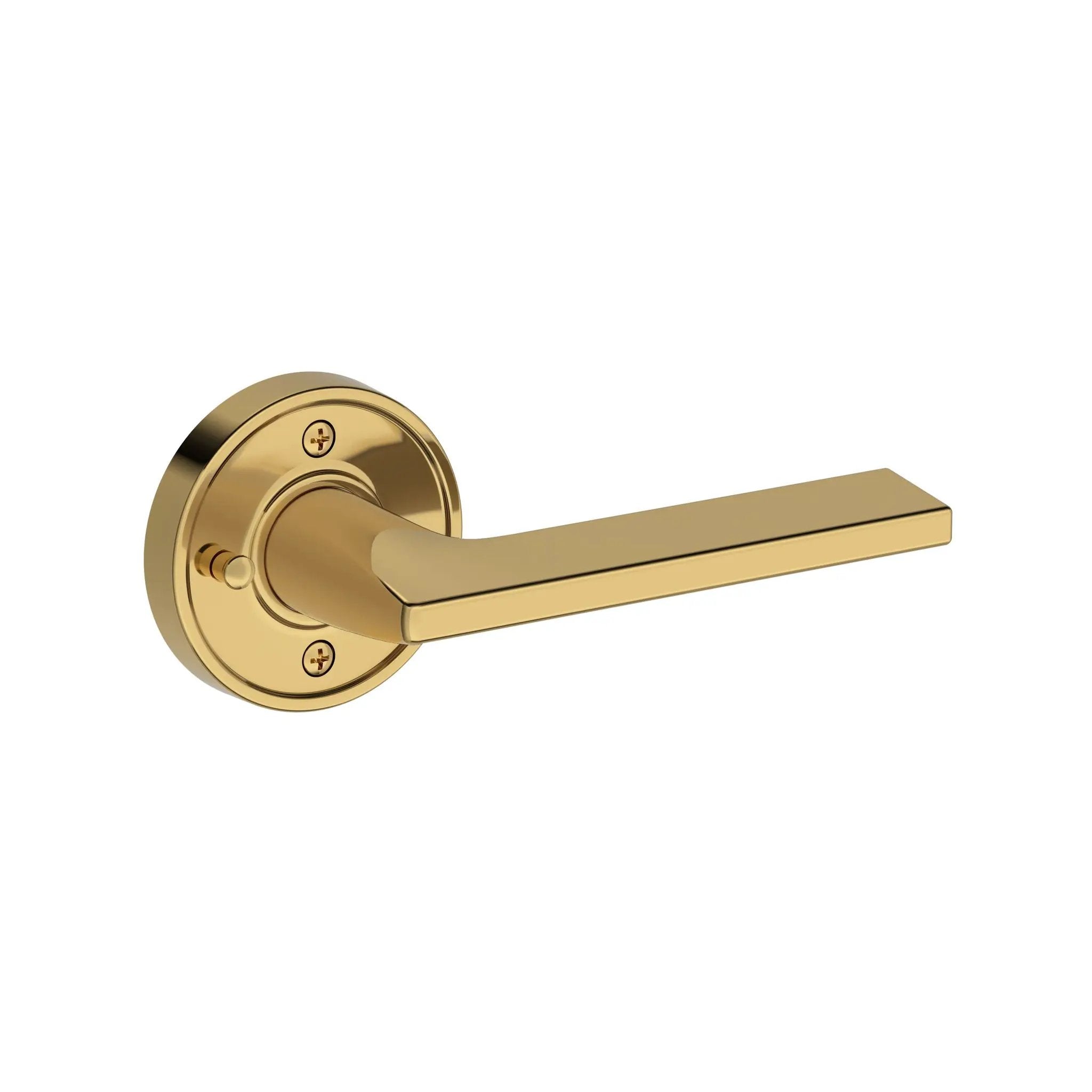 Baldwin Reserve Anaheim Hills Lever with Recessed Round Rose by Baldwin