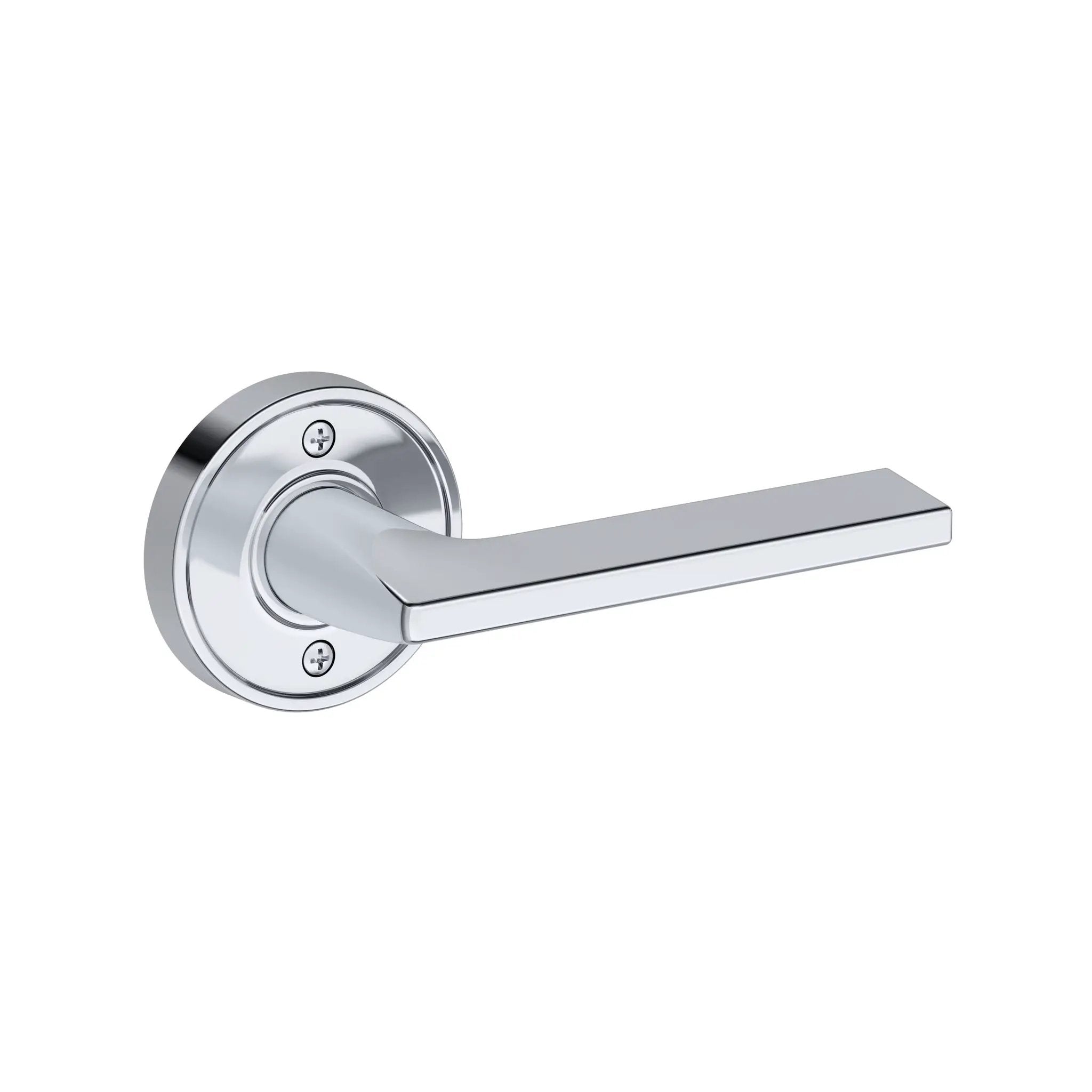 Baldwin Reserve Anaheim Hills Lever with Recessed Round Rose by Baldwin