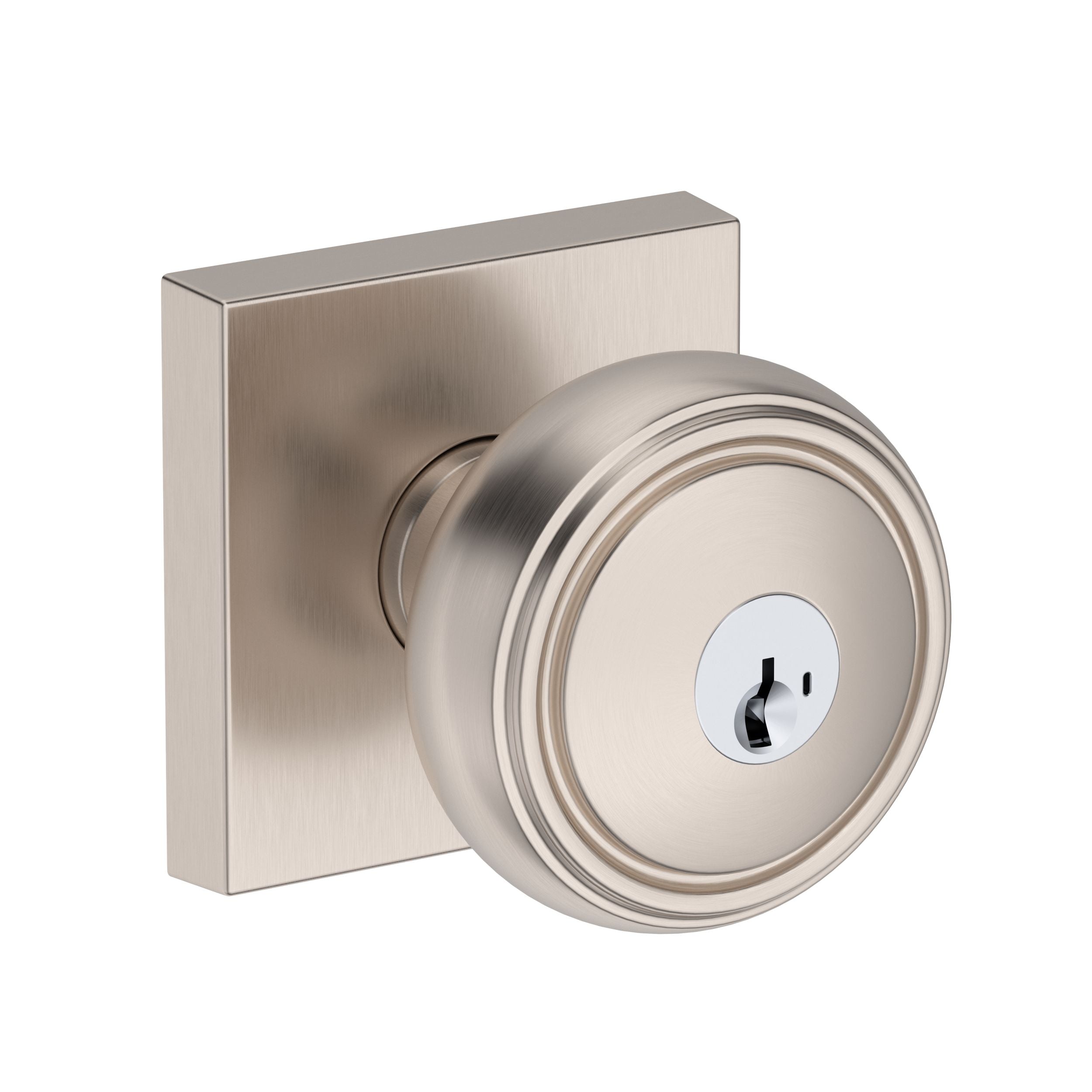 satin nickel door knob