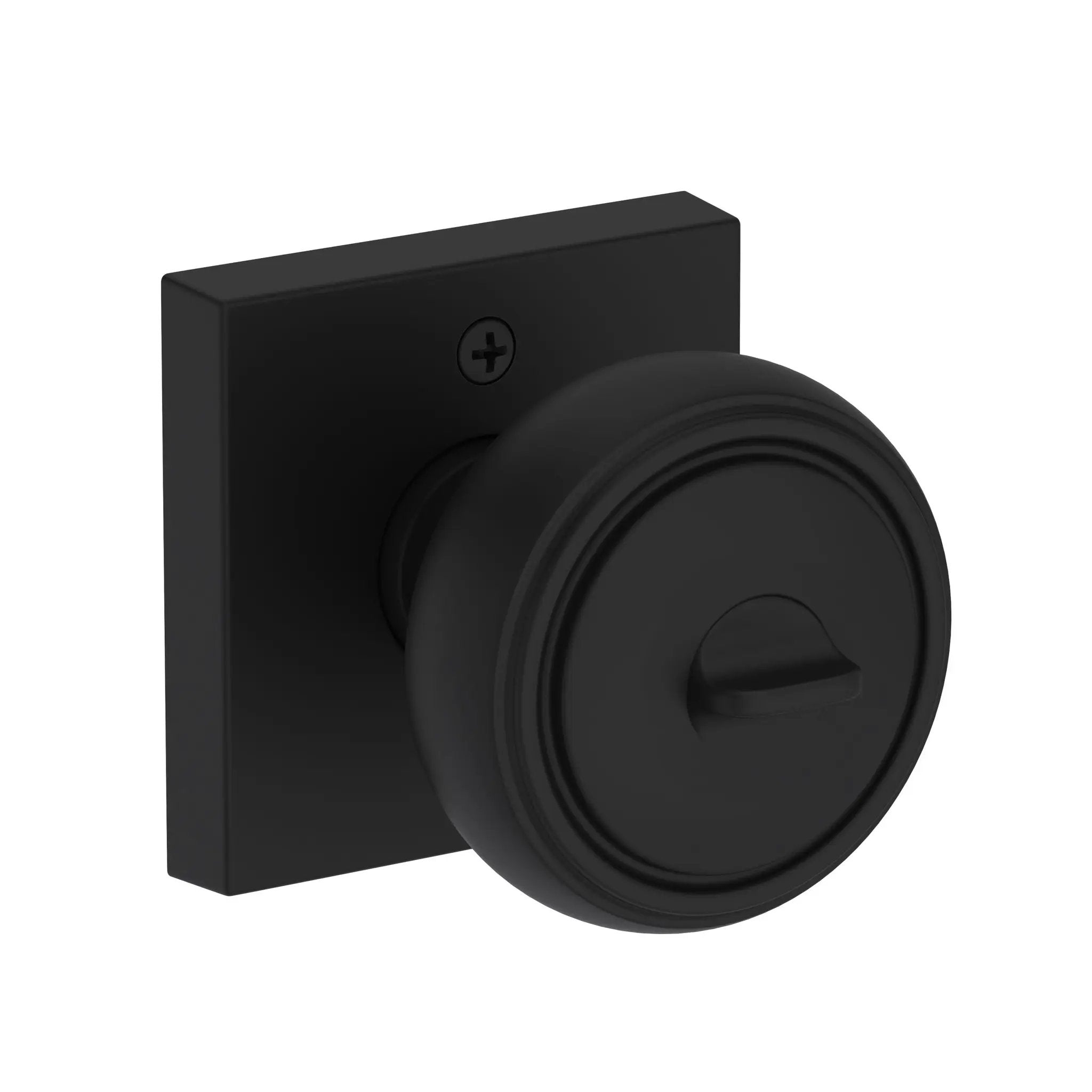 Baldwin Reserve Bremerton Knob with Contemporary Square Rose by Baldwin