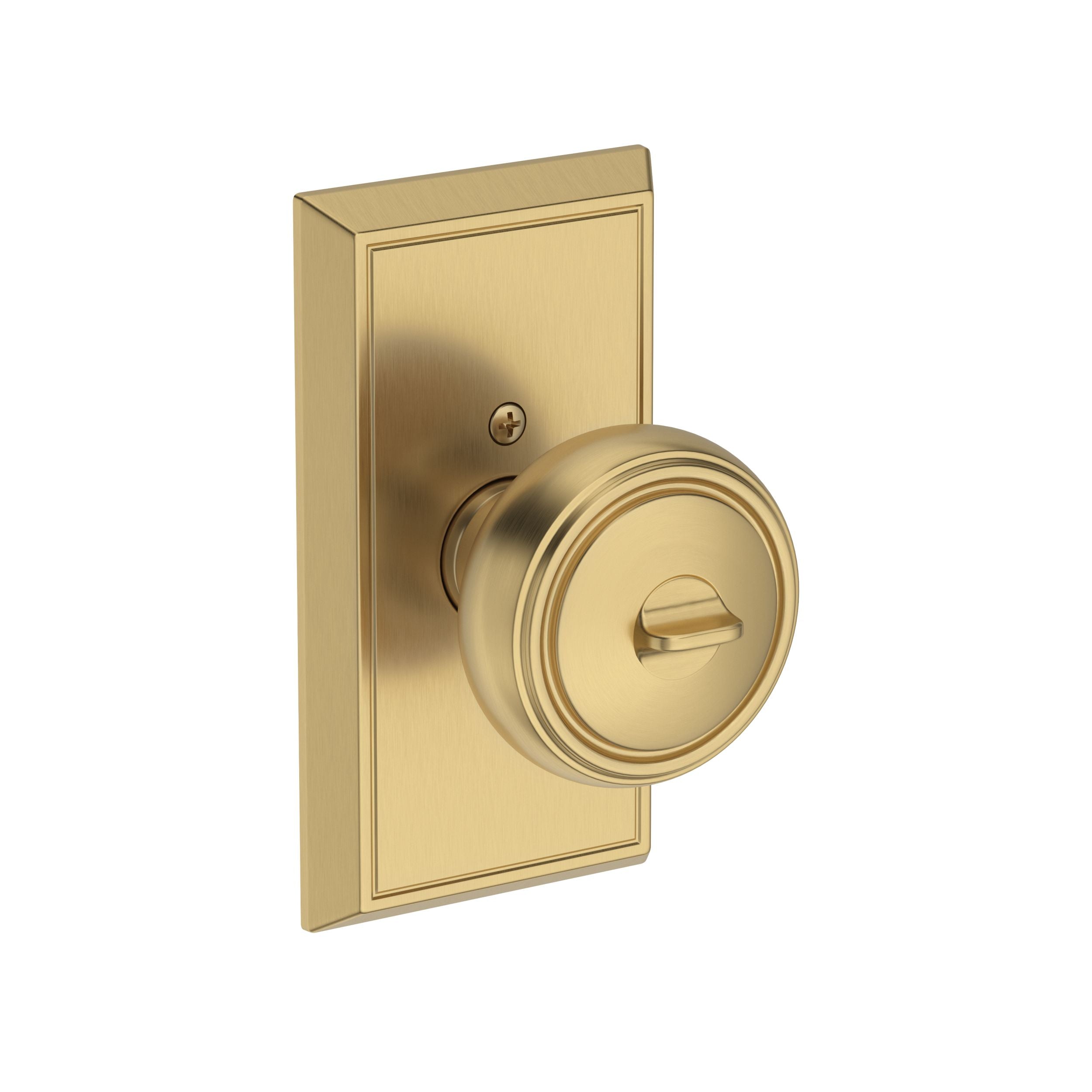 Baldwin Reserve Bremerton Knob with Chamfered 5" Rose