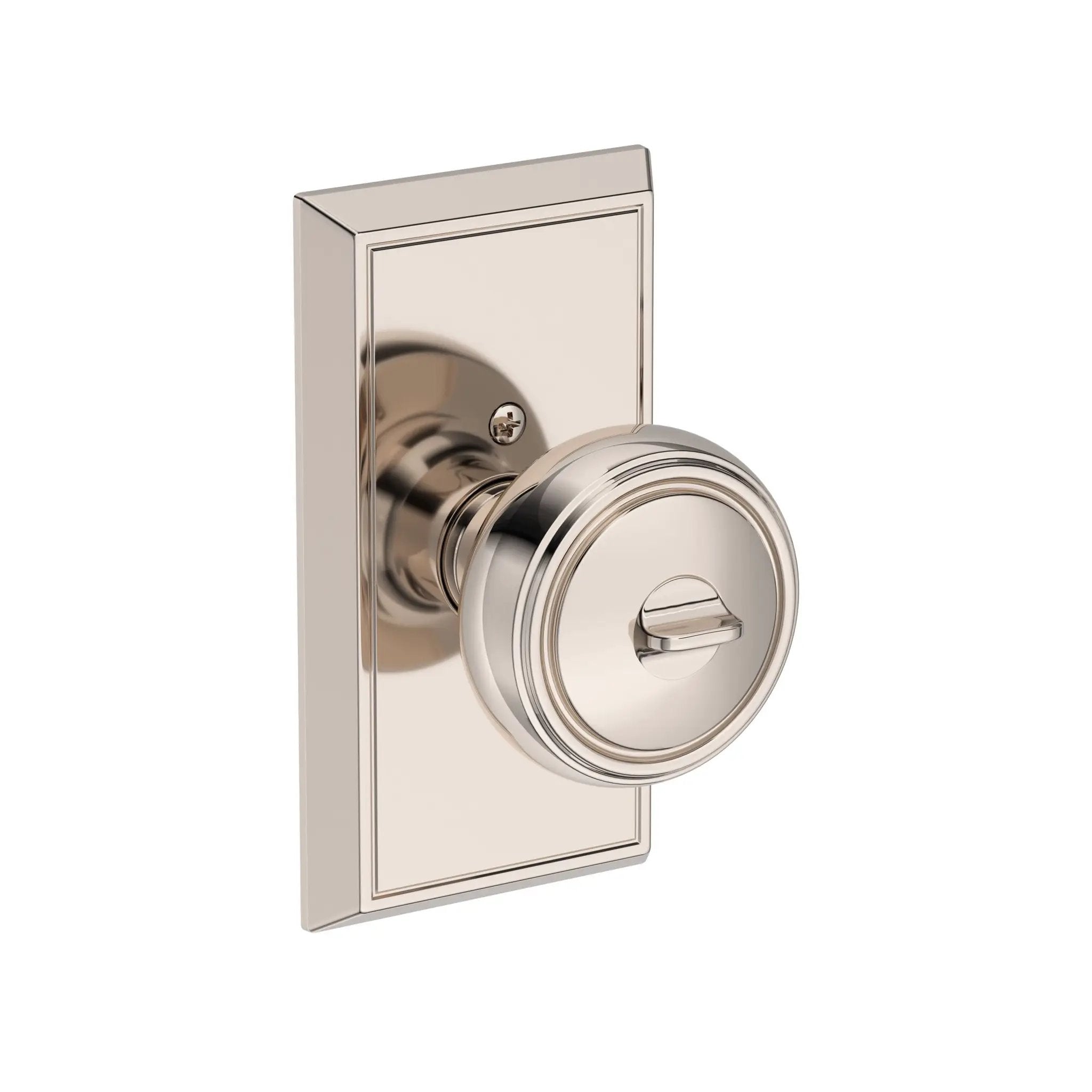 Baldwin Reserve Bremerton Knob with Chamfered 5" Rose by Baldwin