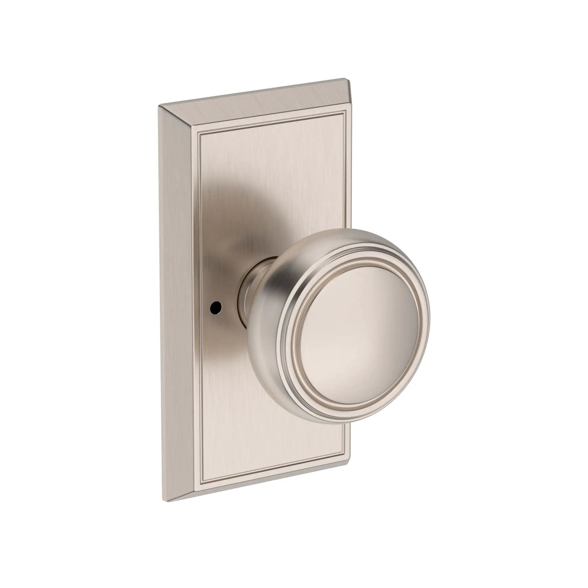 satin nickel door knob