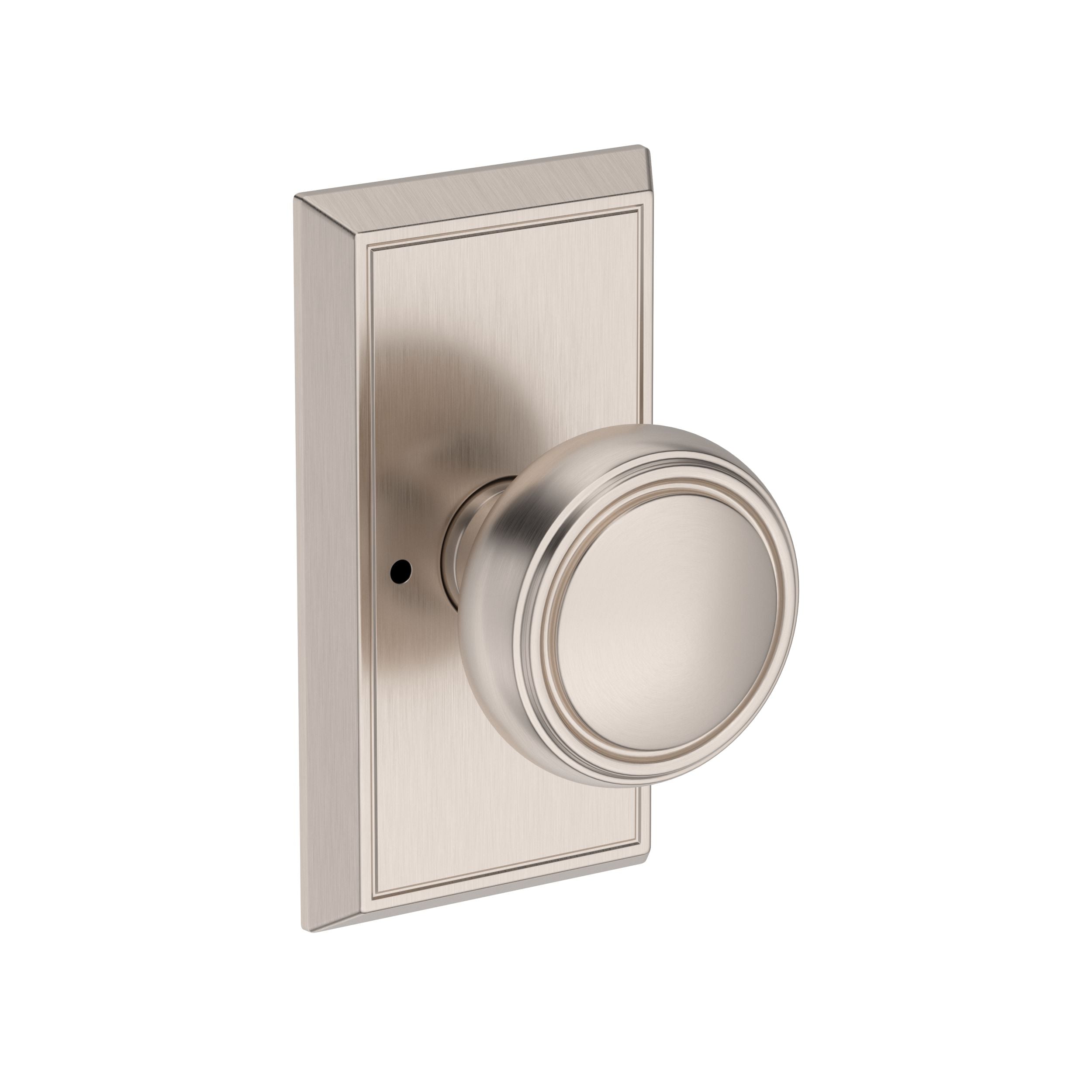 satin nickel door knob