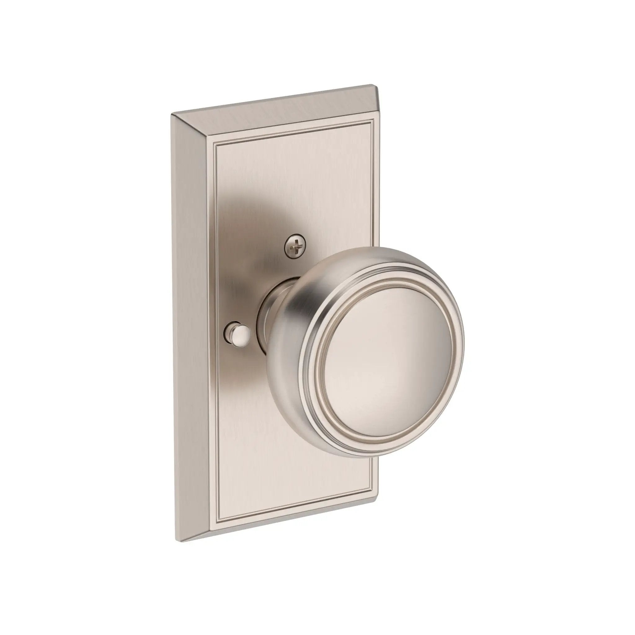 Baldwin Reserve Bremerton Knob with Chamfered 5" Rose by Baldwin