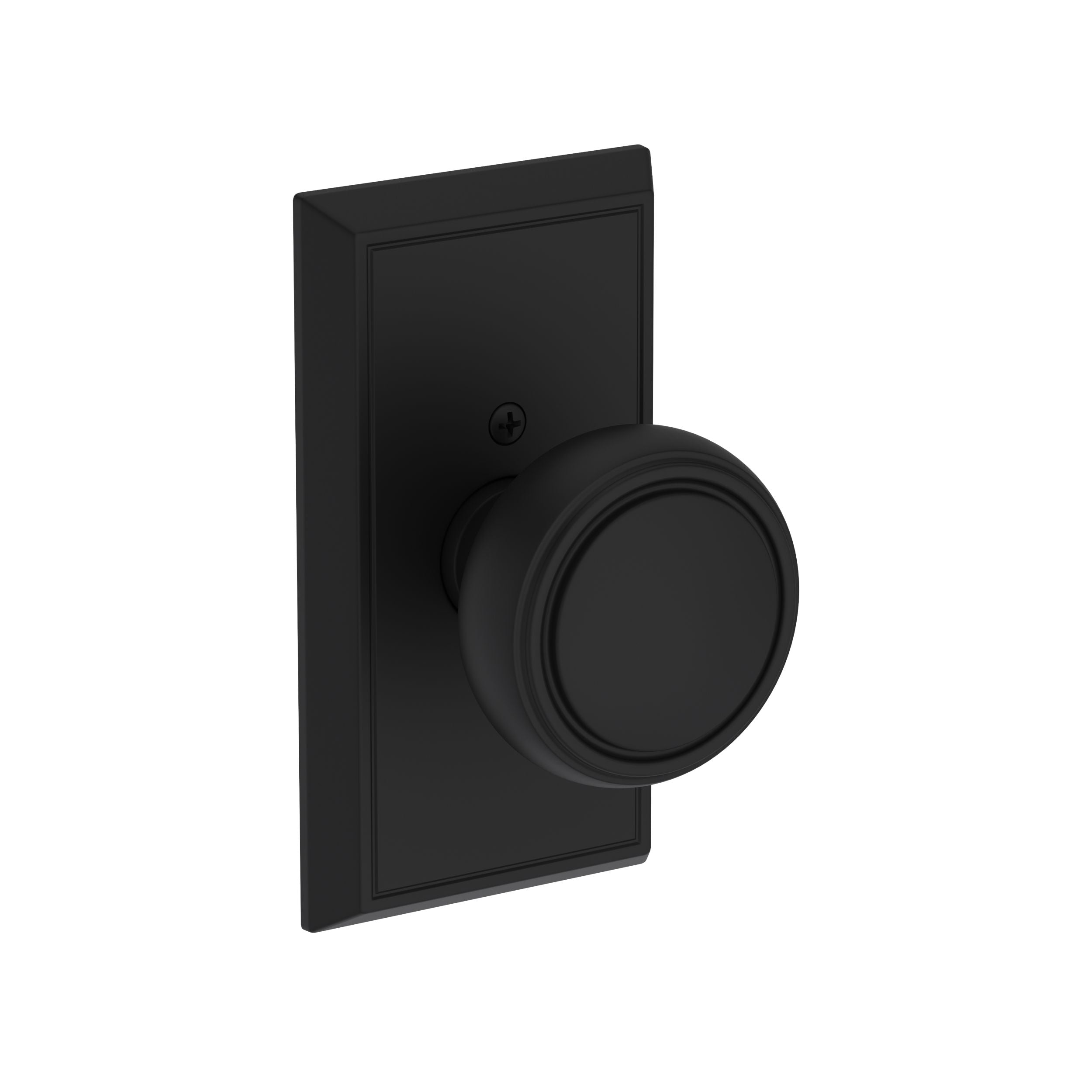 Baldwin Reserve Bremerton Knob with Chamfered 5" Rose