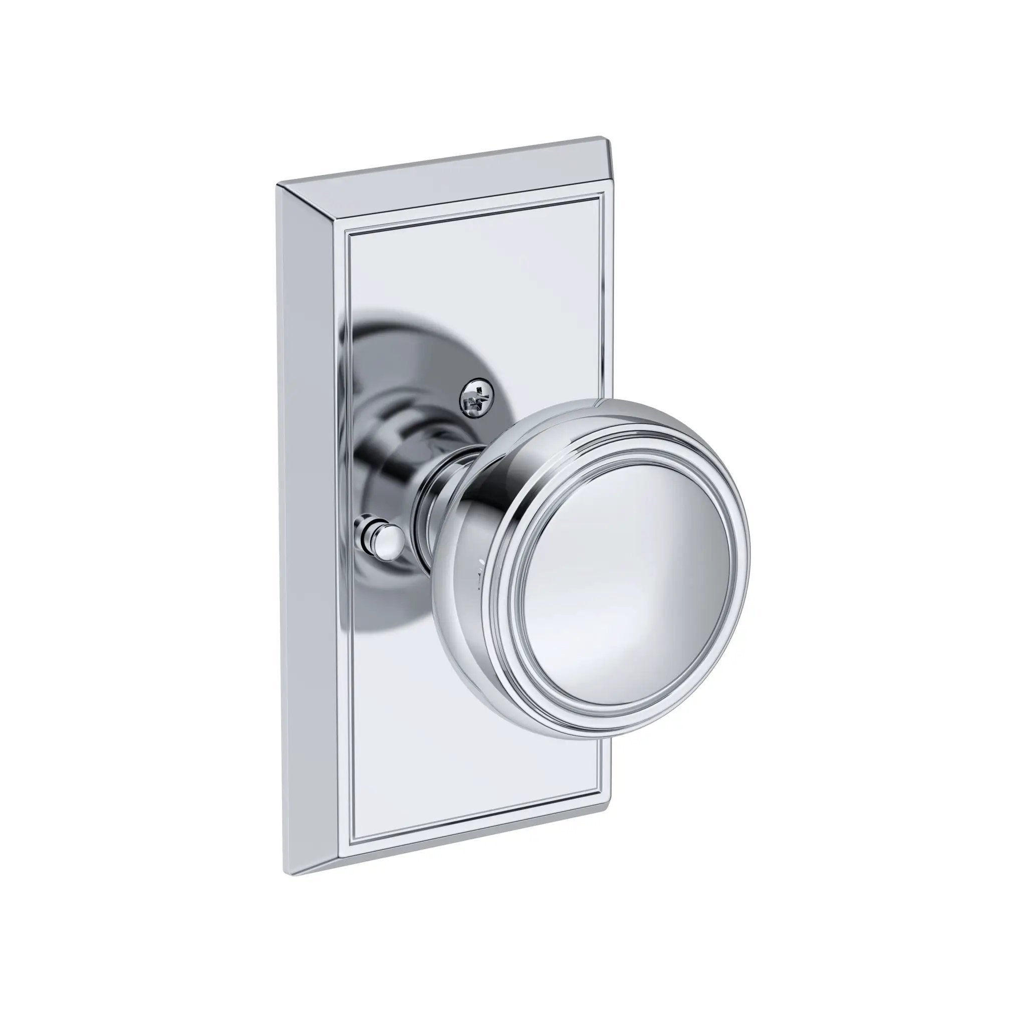 Baldwin Reserve Bremerton Knob with Chamfered 5" Rose by Baldwin