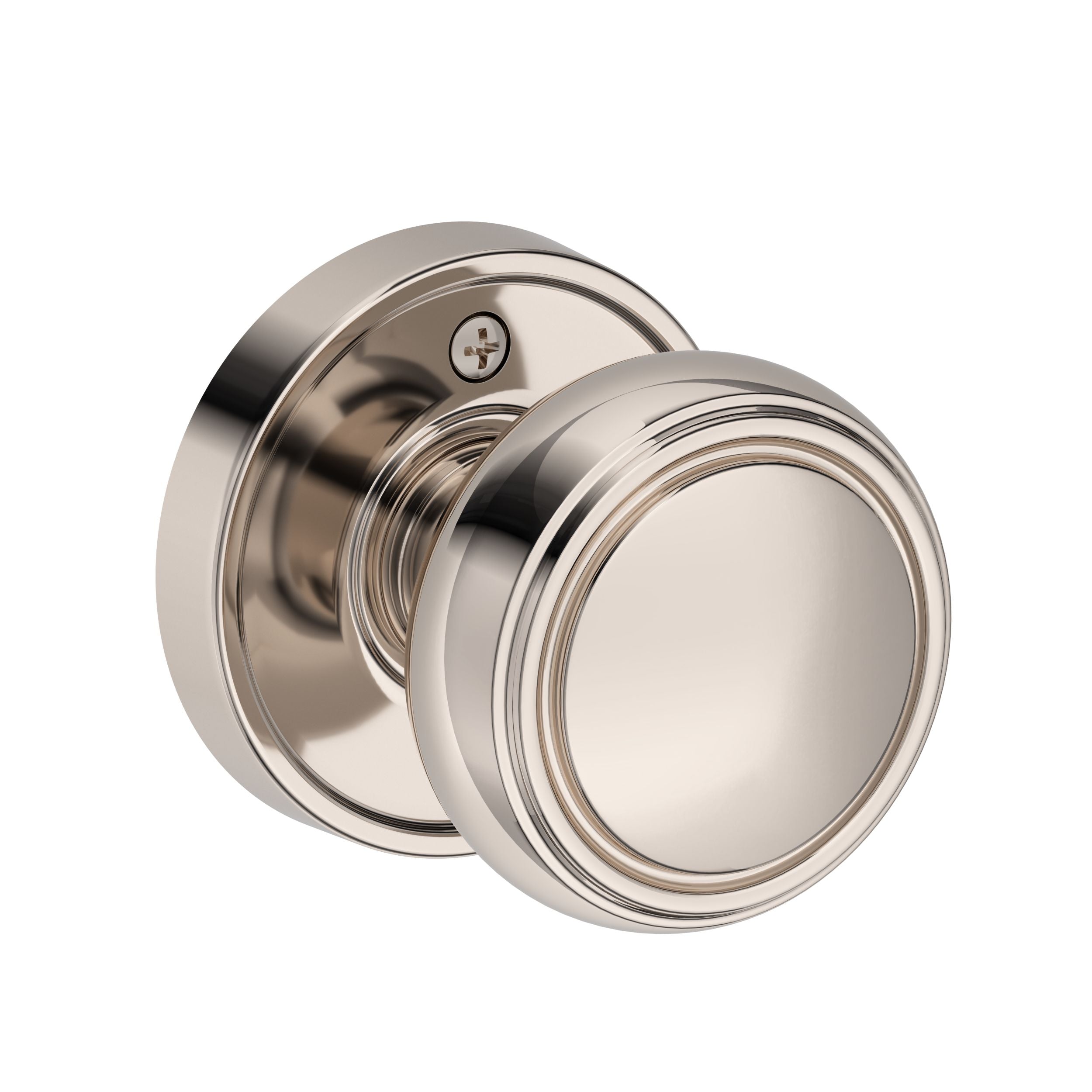Baldwin Reserve Bremerton Knob with Recessed Round Rose
