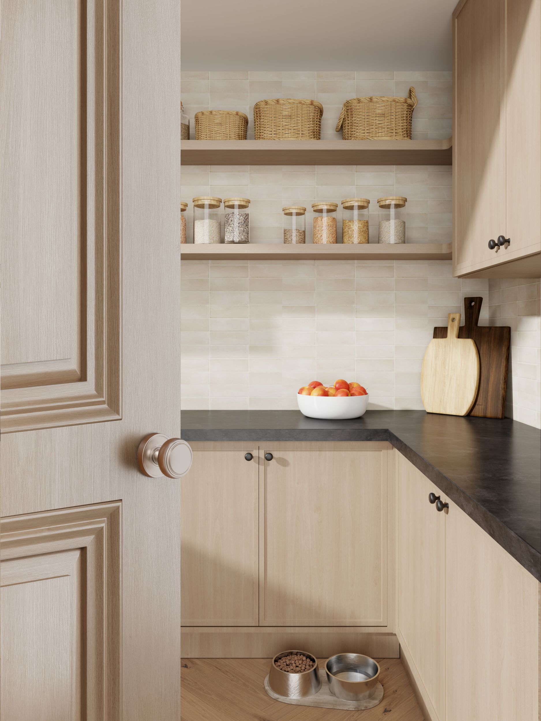 satin nickel door knob