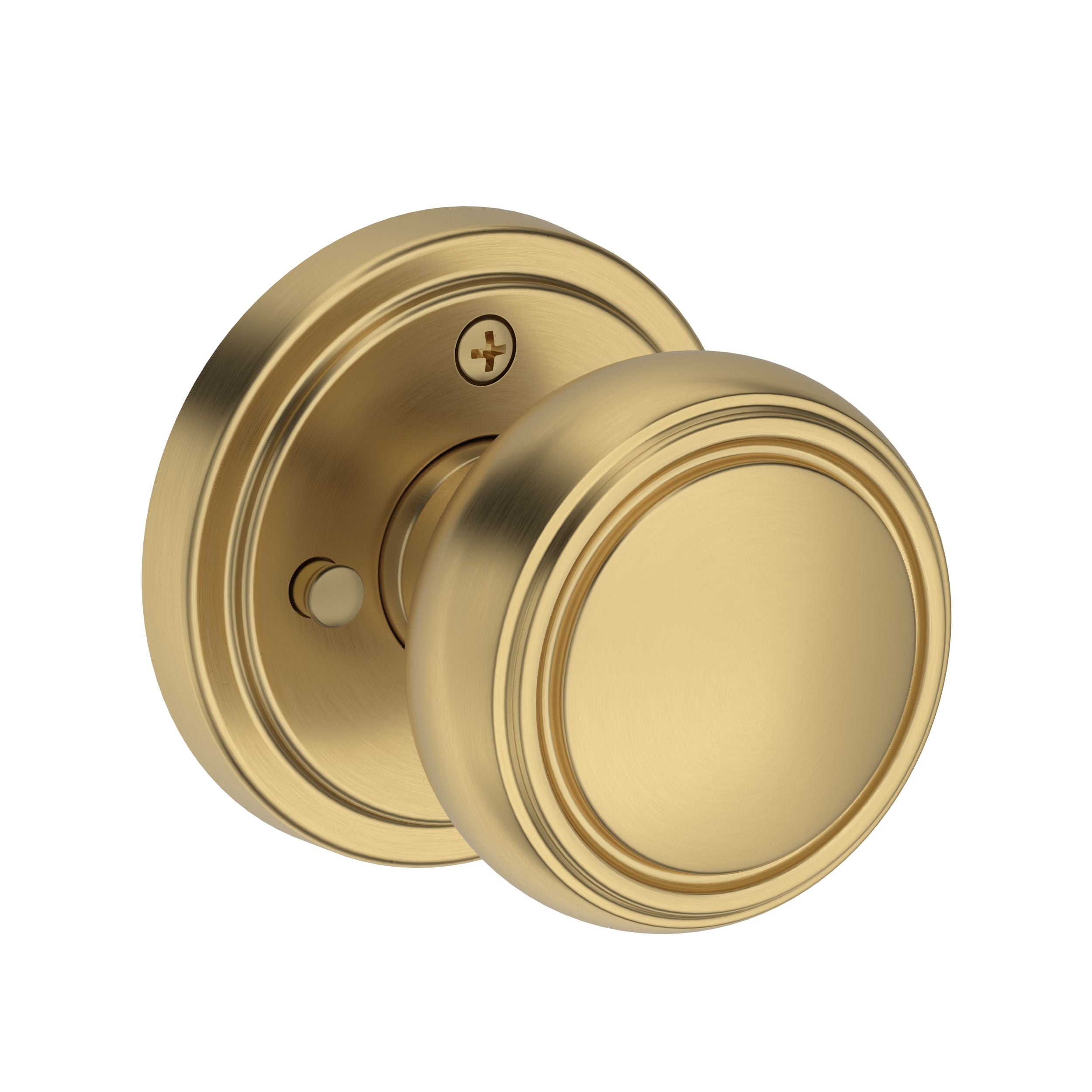Baldwin Reserve Bremerton Knob with Stepped Round Rose