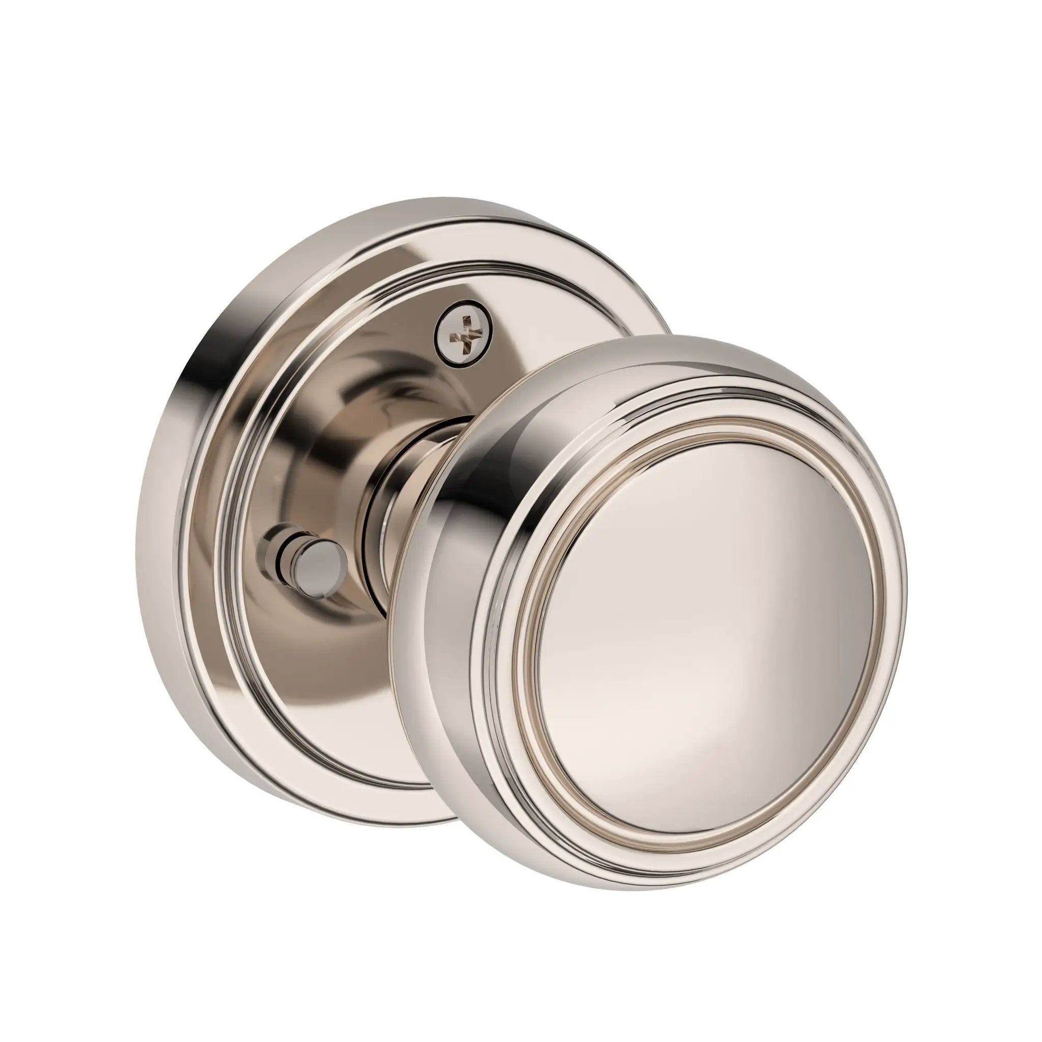 Baldwin Reserve Bremerton Knob with Stepped Round Rose by Baldwin