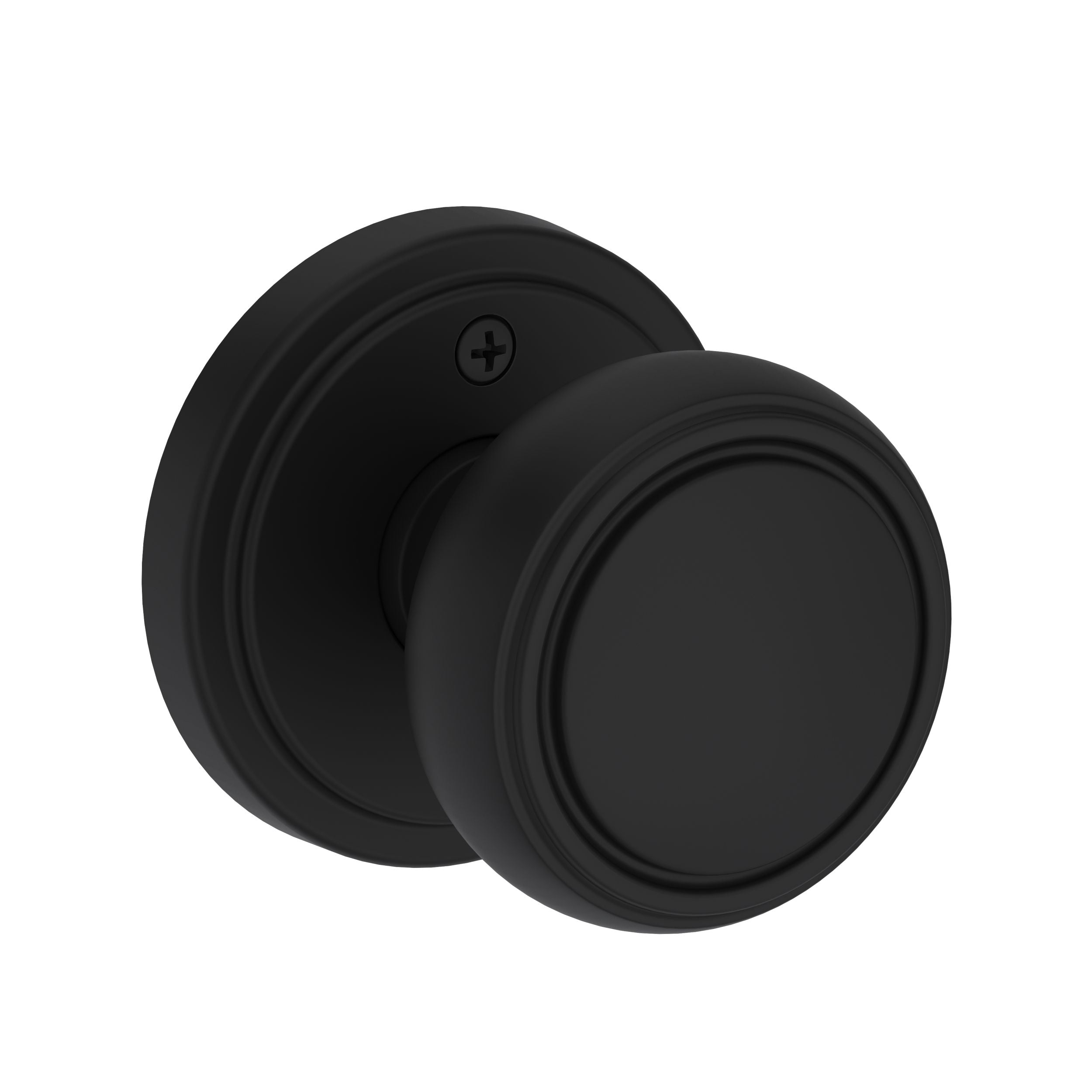 Baldwin Reserve Bremerton Knob with Stepped Round Rose