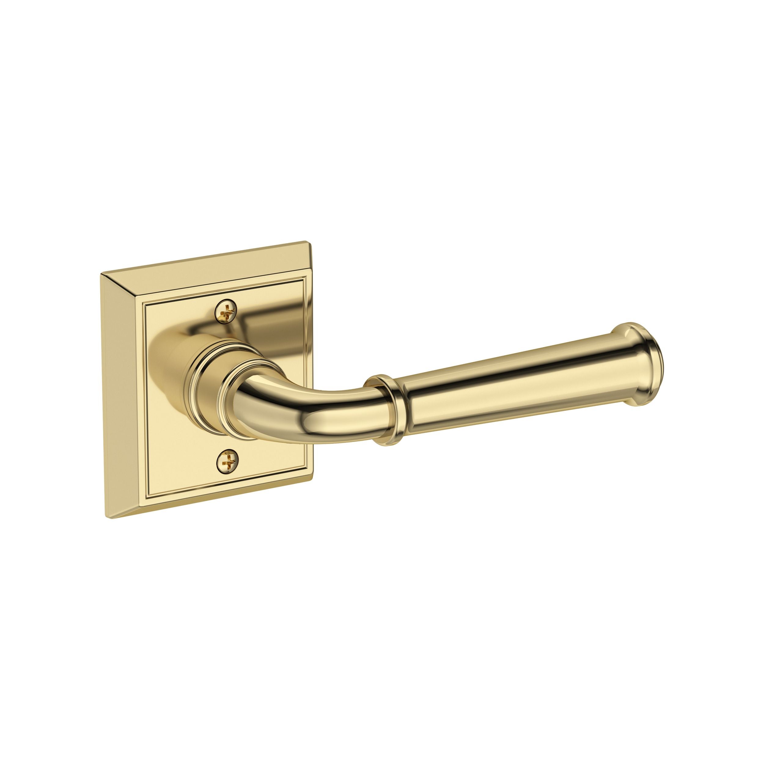 Baldwin Reserve Dunsmoor Lever with Chamfered Square Rose