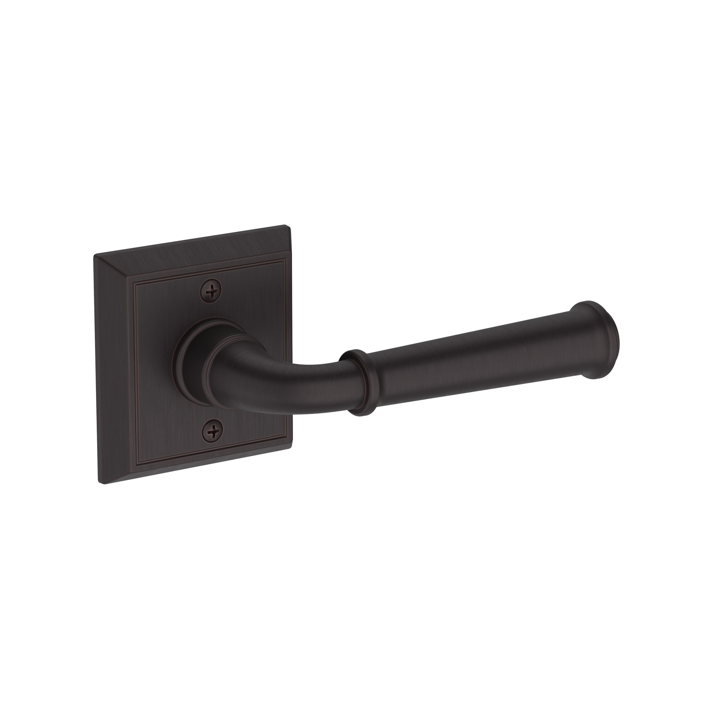 Baldwin Reserve Dunsmoor Lever with Chamfered Square Rose