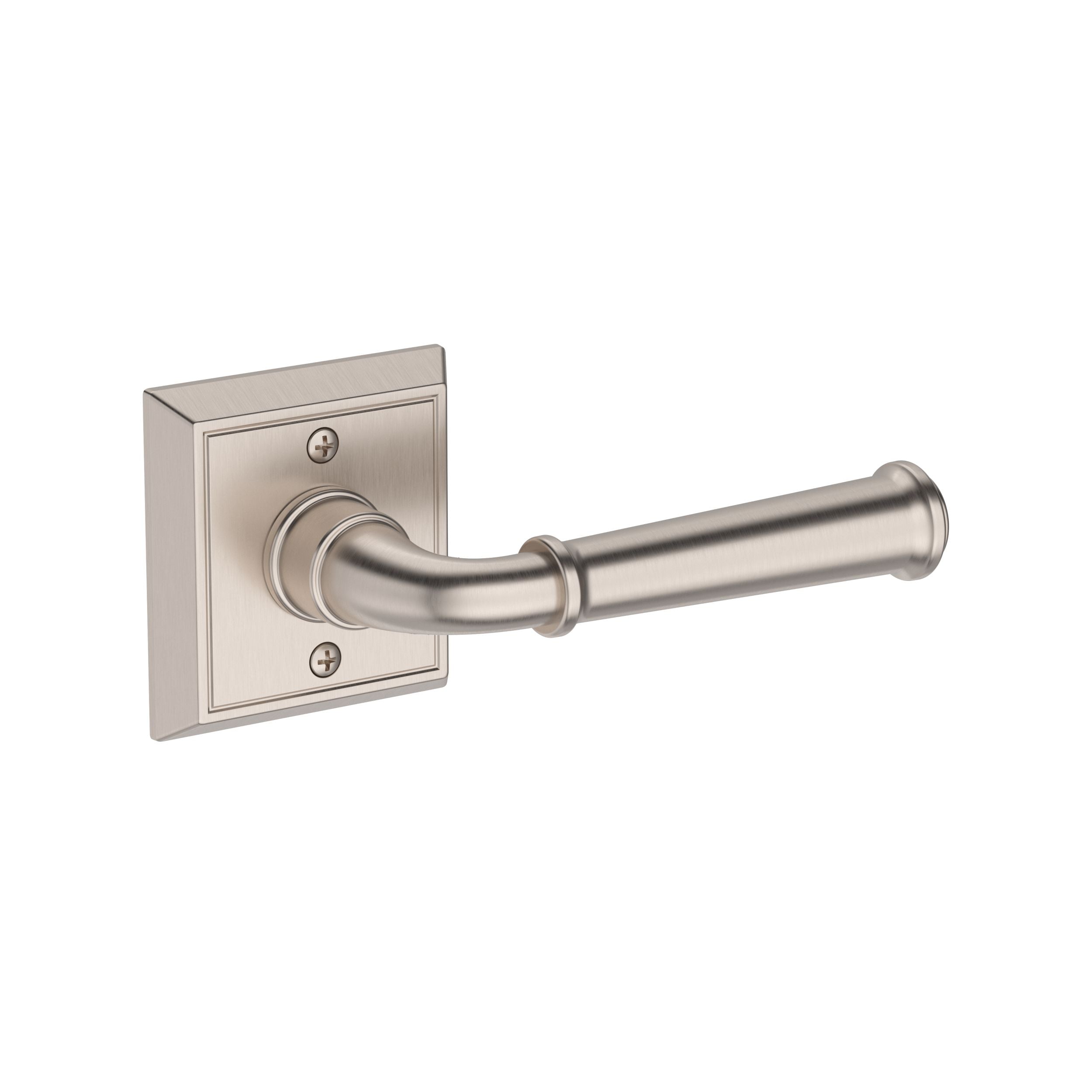 Baldwin Reserve Dunsmoor Lever with Chamfered Square Rose