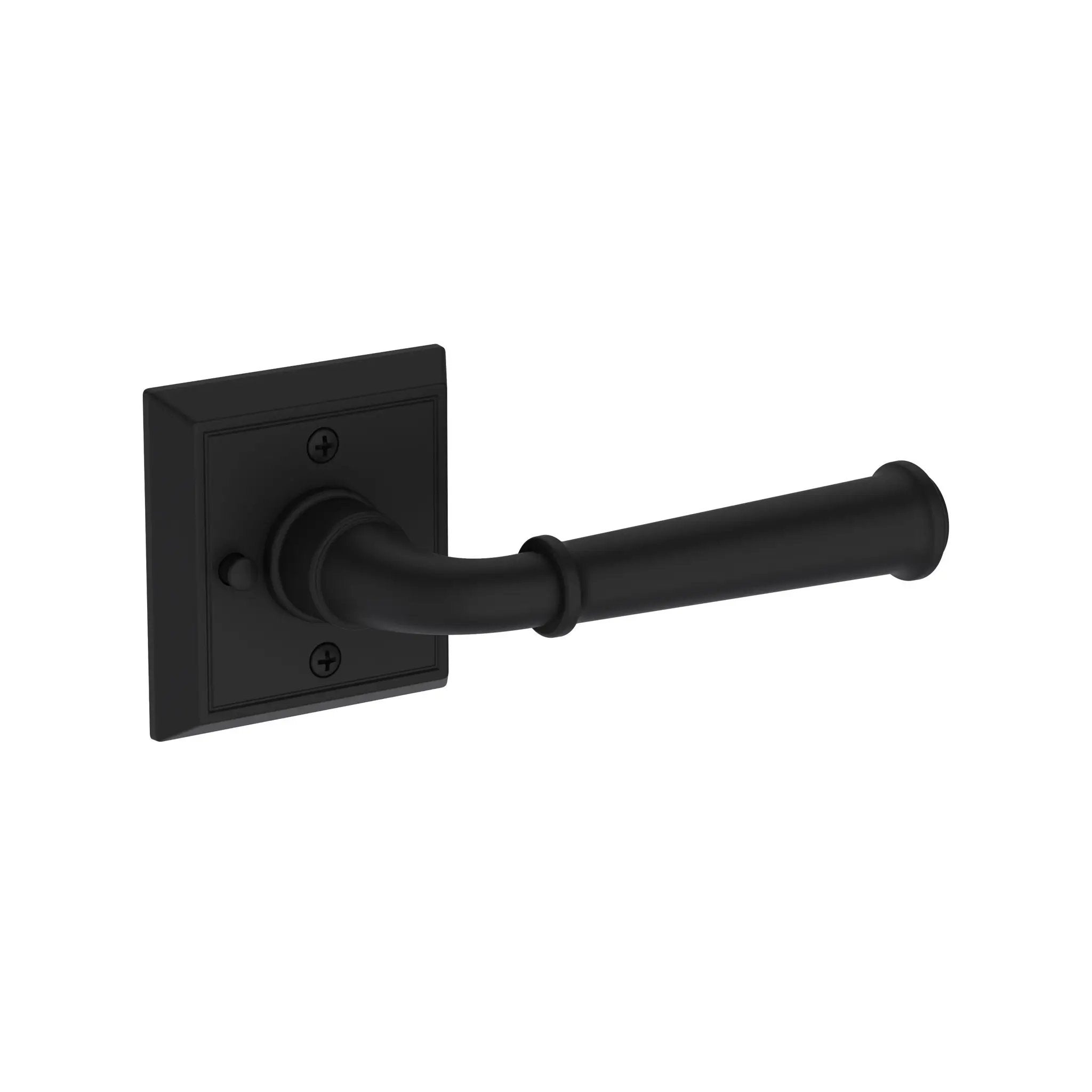 Baldwin Reserve Dunsmoor Lever with Chamfered Square Rose by Baldwin