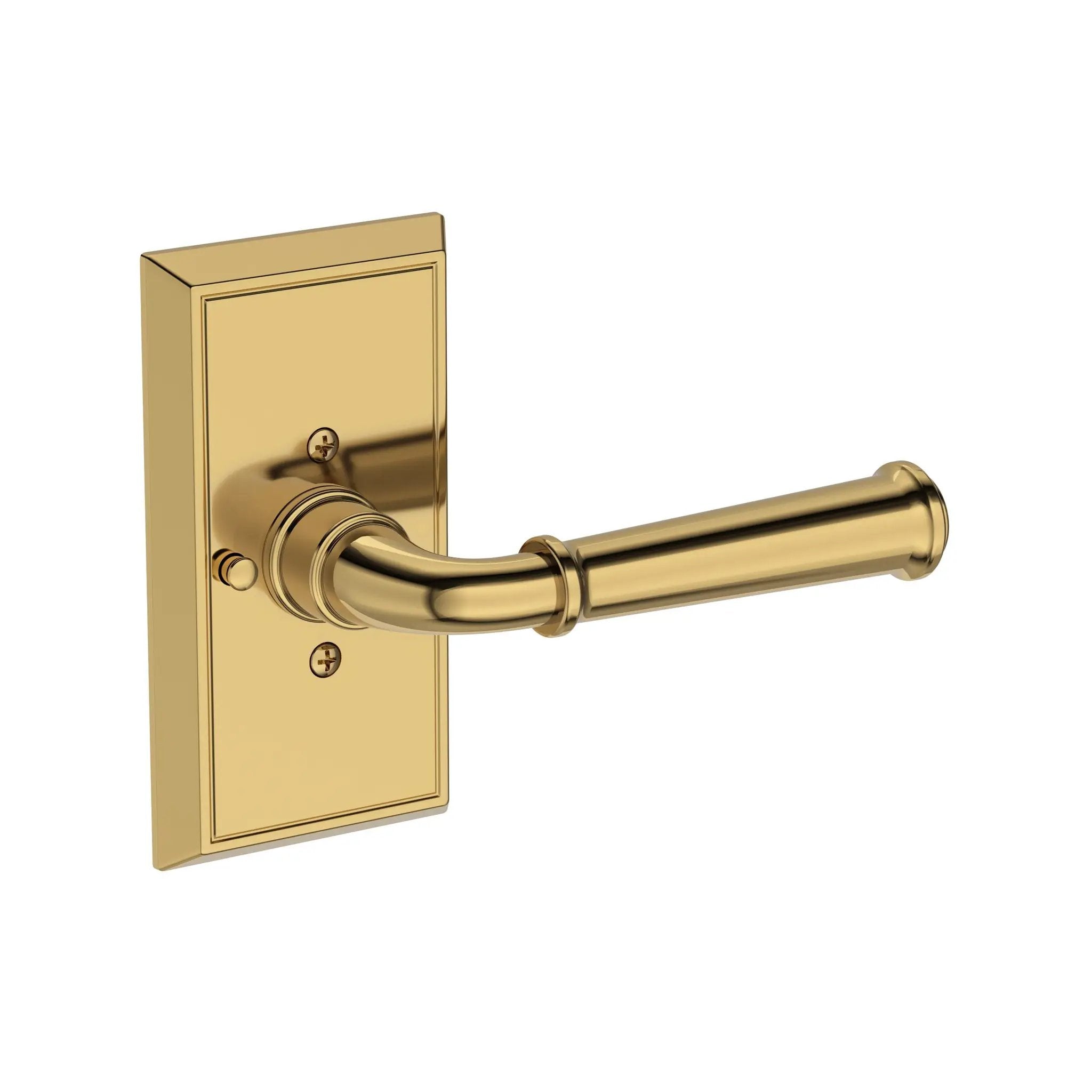 Baldwin Reserve Dunsmoor Lever with Chamfered 5" Rose by Baldwin