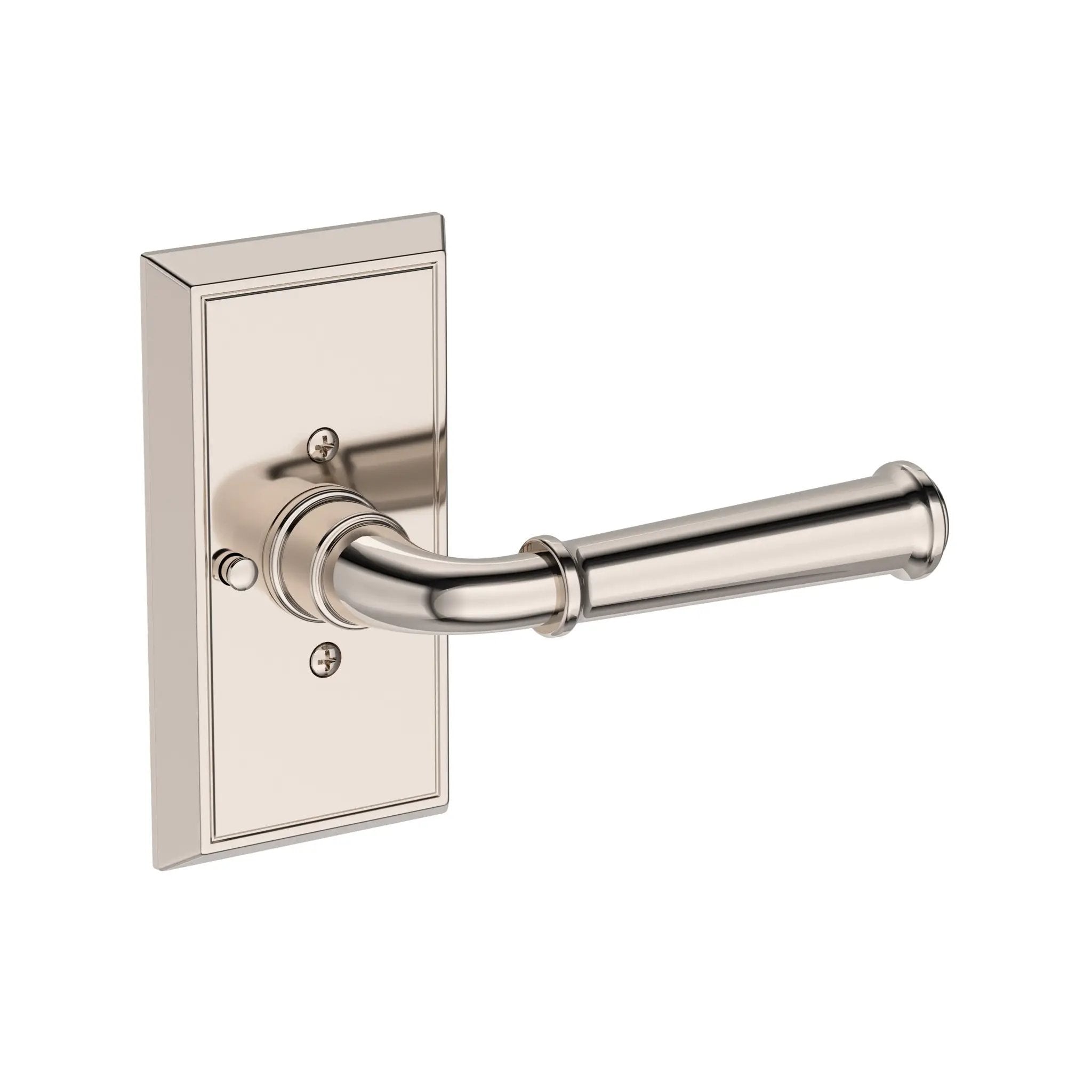 Baldwin Reserve Dunsmoor Lever with Chamfered 5" Rose by Baldwin