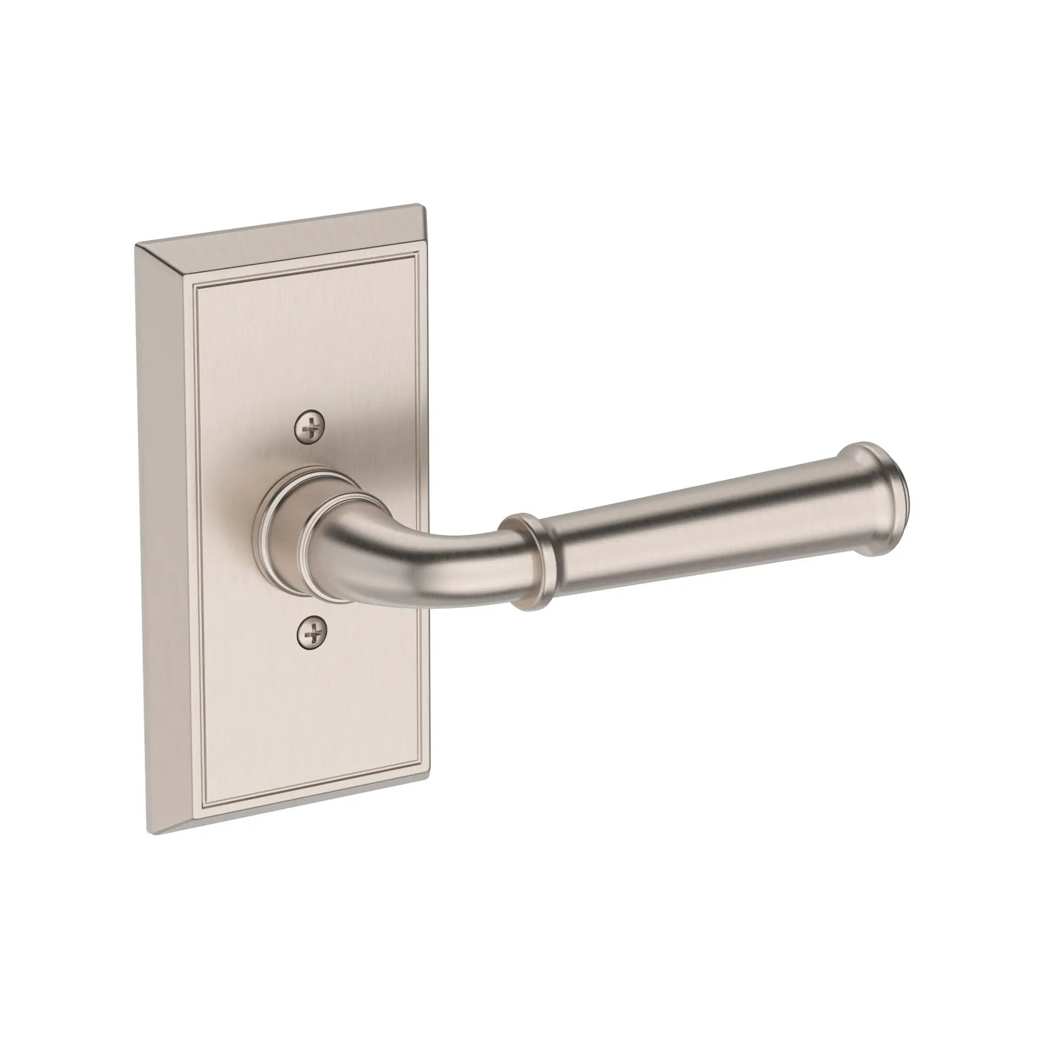 Baldwin Reserve Dunsmoor Lever with Chamfered 5" Rose by Baldwin