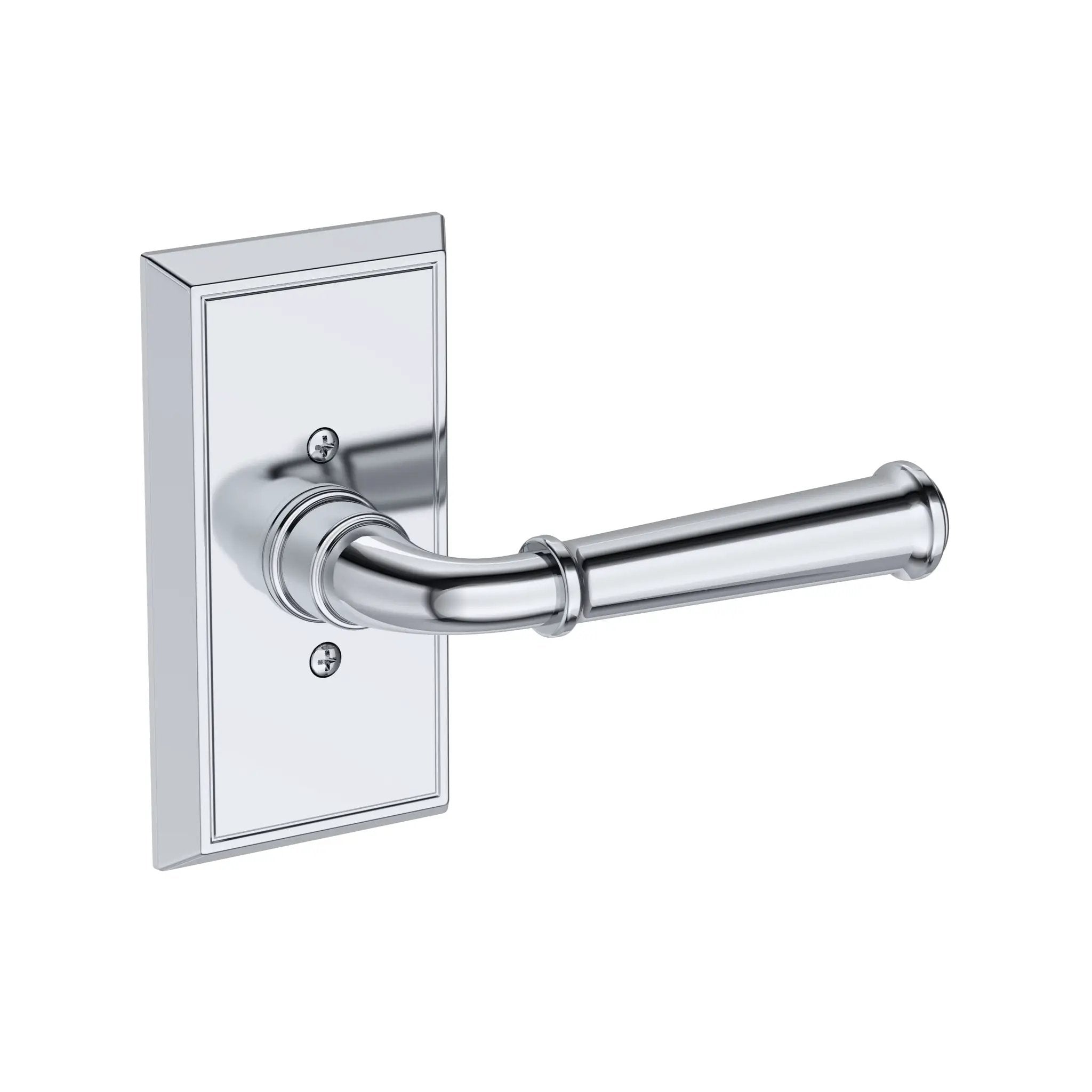 Baldwin Reserve Dunsmoor Lever with Chamfered 5" Rose by Baldwin