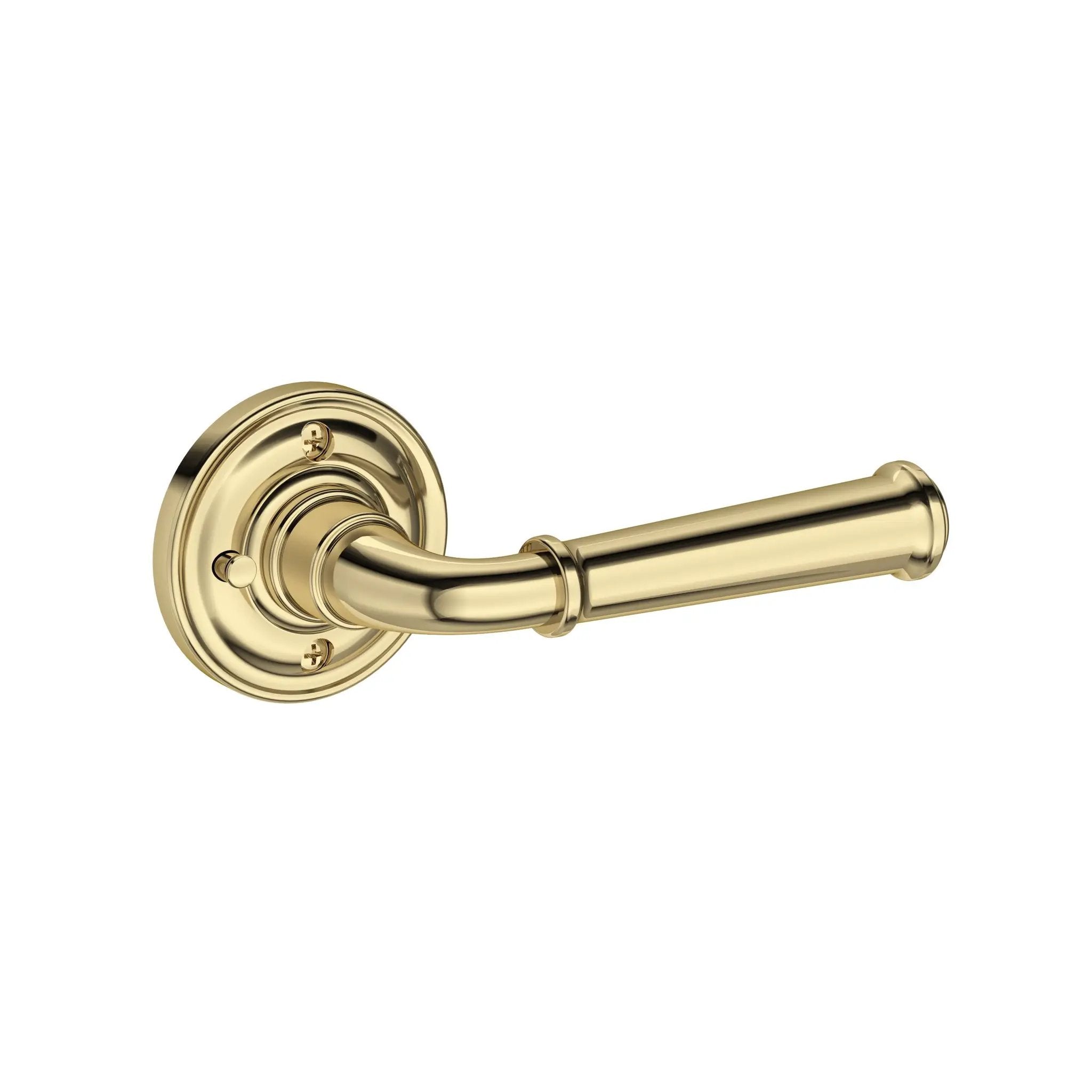 Baldwin Reserve Dunsmoor Lever with Traditional Round Rose by Baldwin