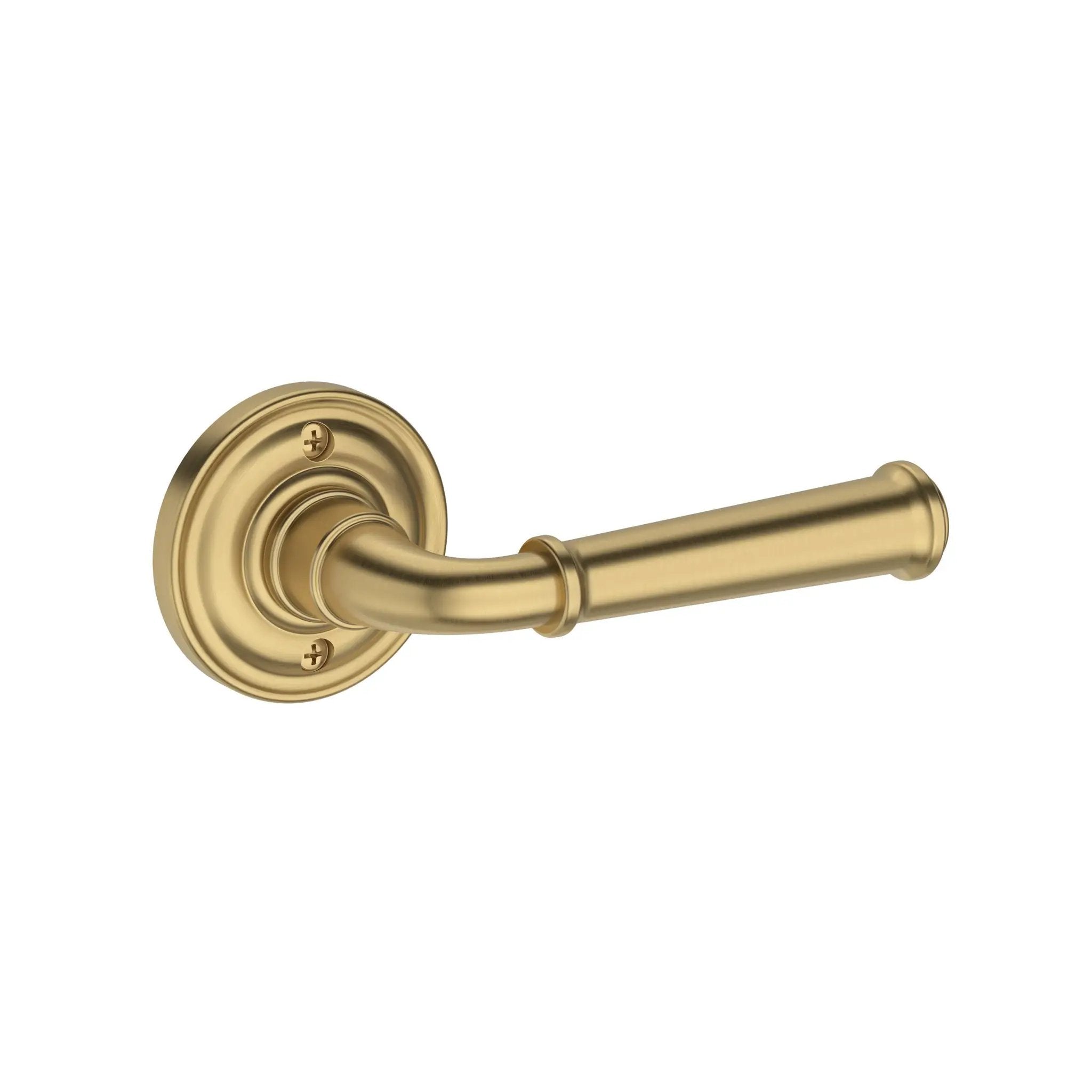 Baldwin Reserve Dunsmoor Lever with Traditional Round Rose by Baldwin