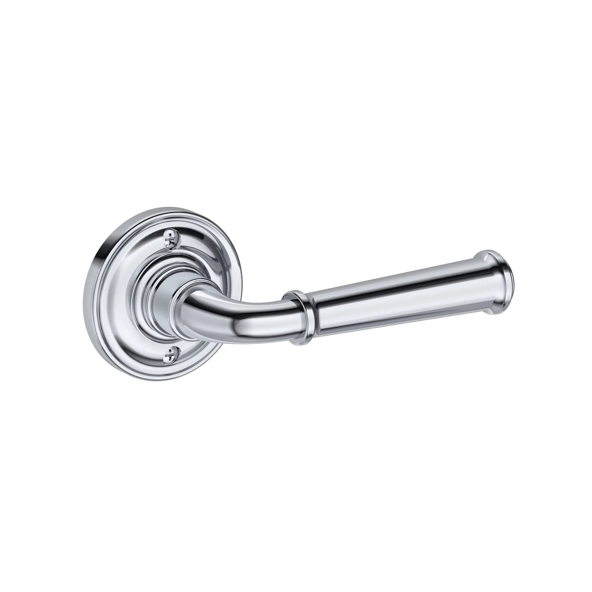 Baldwin Reserve Dunsmoor Lever with Traditional Round Rose by Baldwin