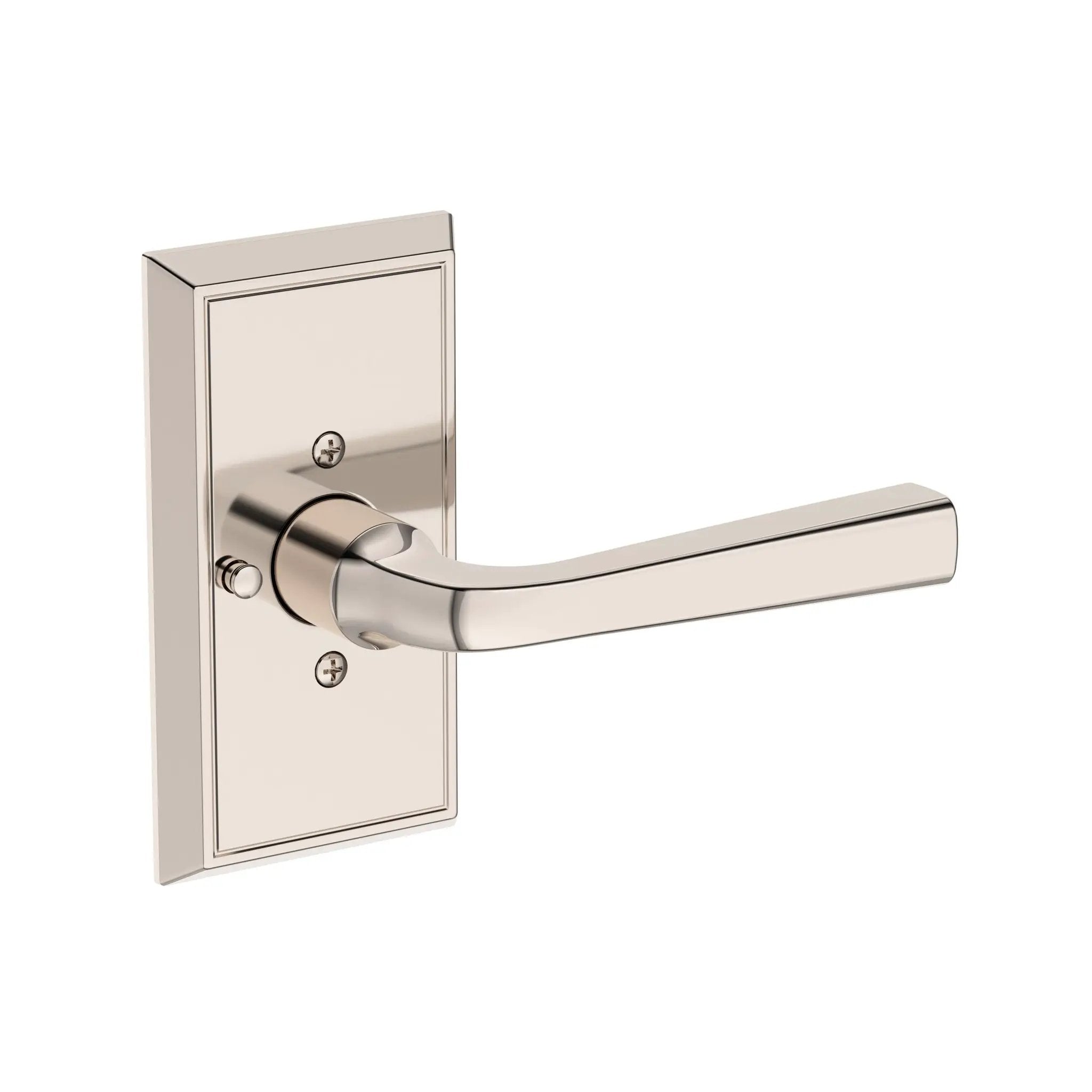 Baldwin Reserve Kingvale Lever with Chamfered 5" Rose by Baldwin