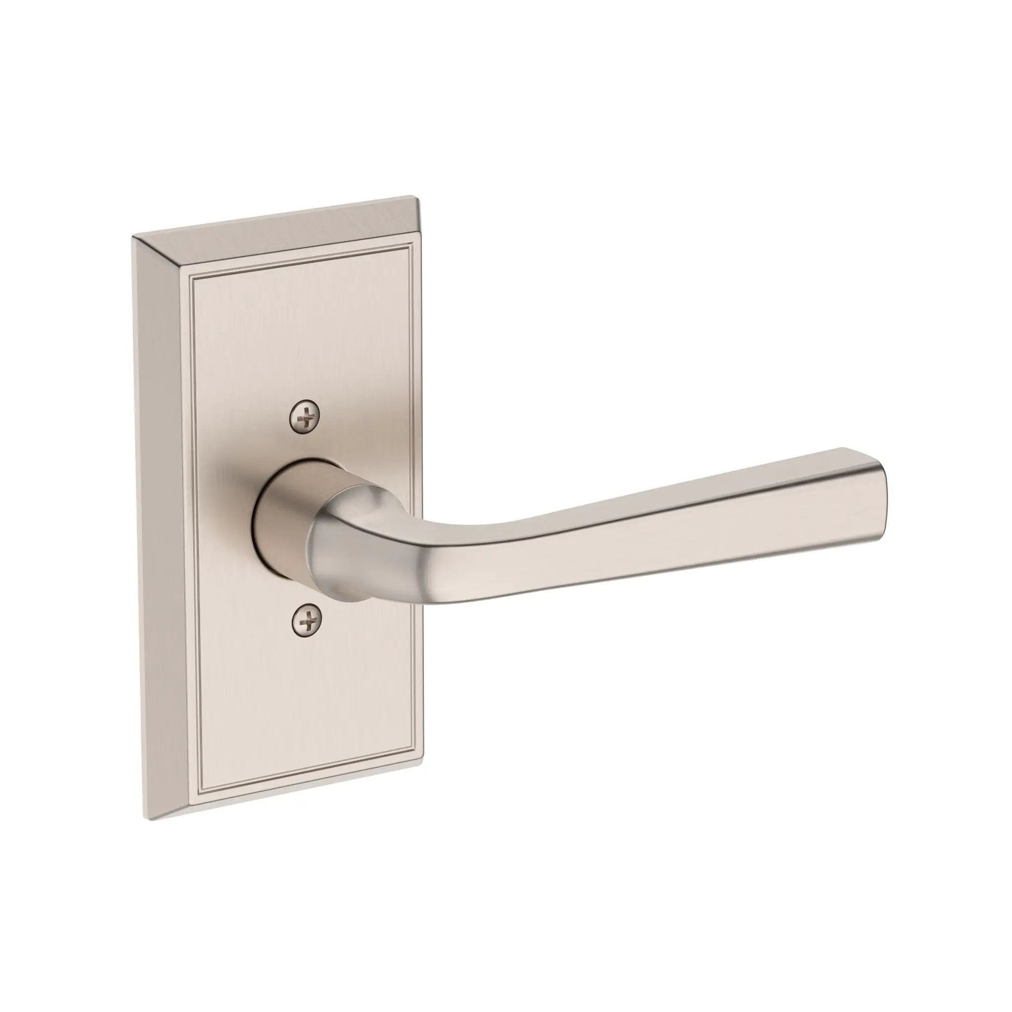 Baldwin Reserve Kingvale Lever with Chamfered 5" Rose by Baldwin