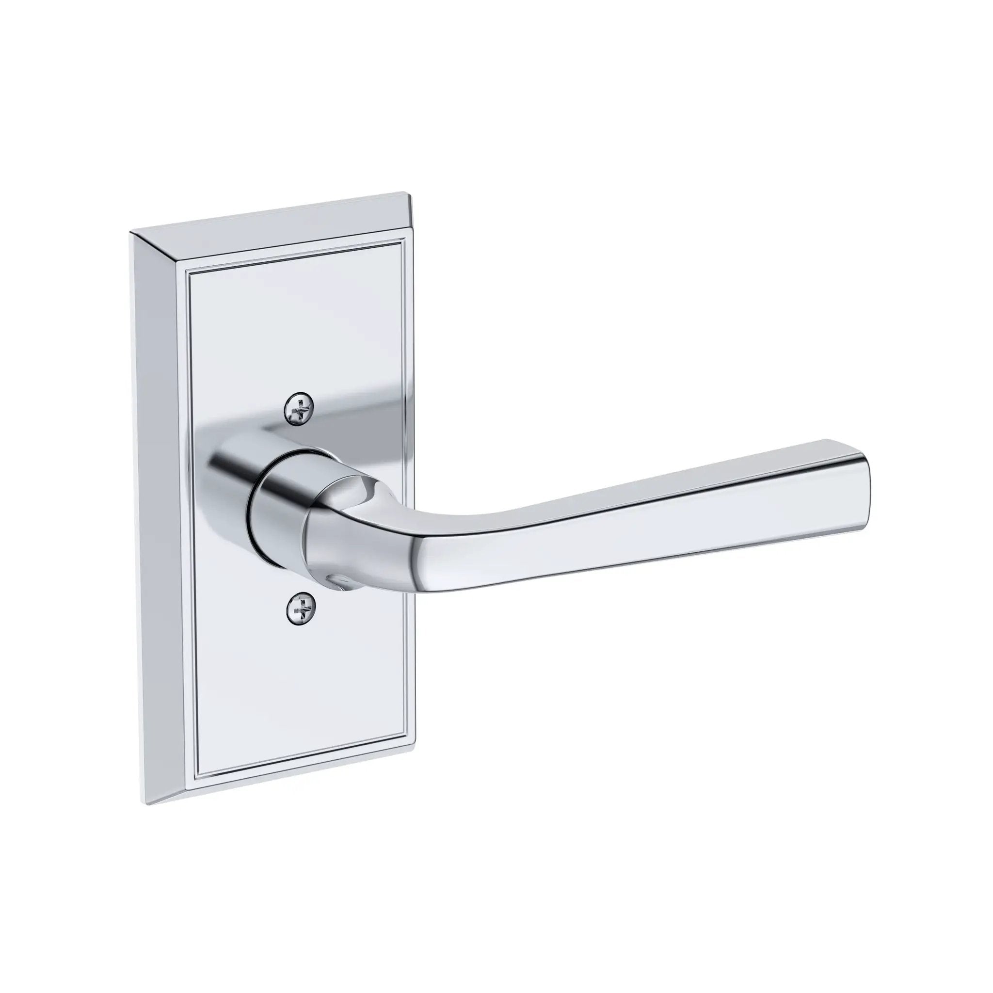 Baldwin Reserve Kingvale Lever with Chamfered 5" Rose by Baldwin