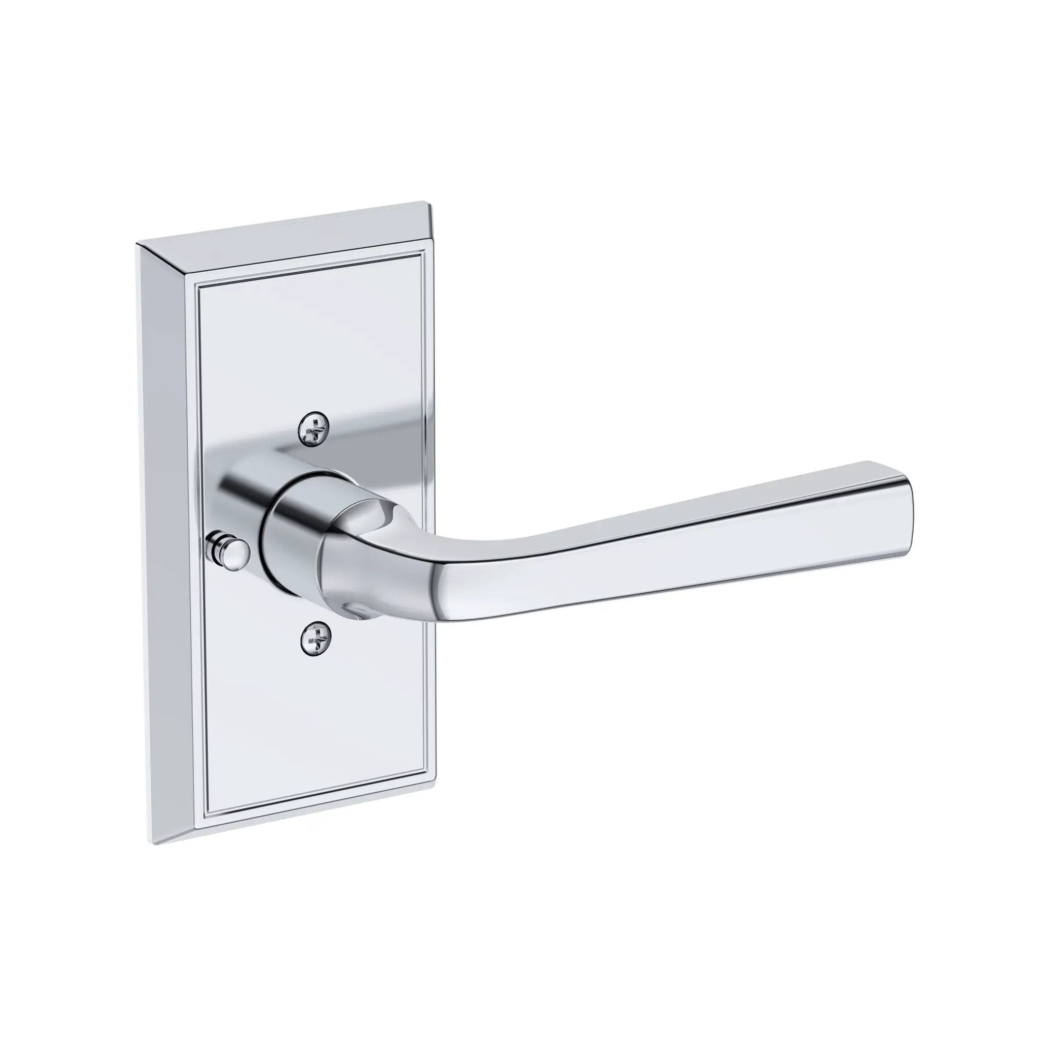 Baldwin Reserve Kingvale Lever with Chamfered 5" Rose by Baldwin