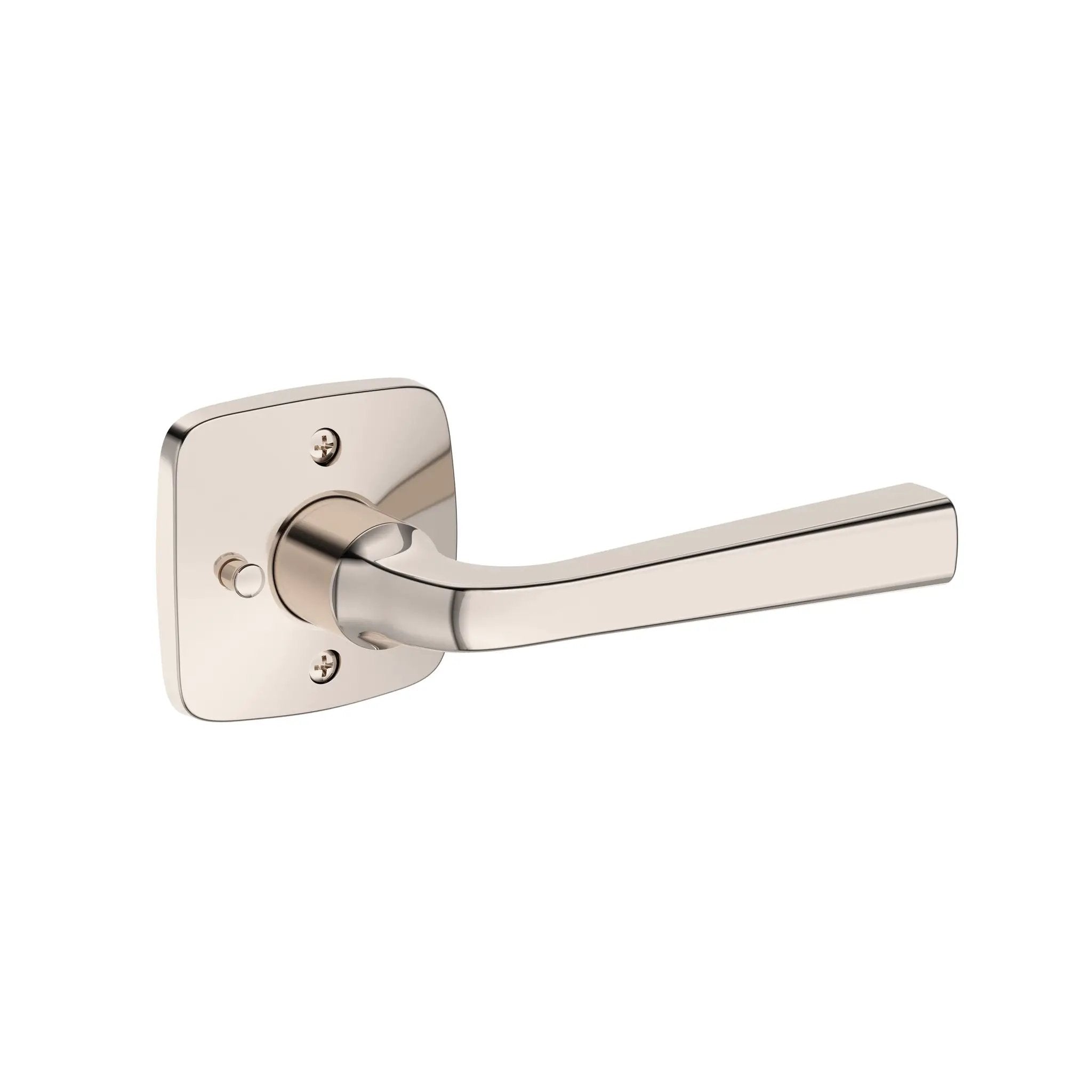 Baldwin Reserve Kingvale Lever with Soft Square Rose by Baldwin