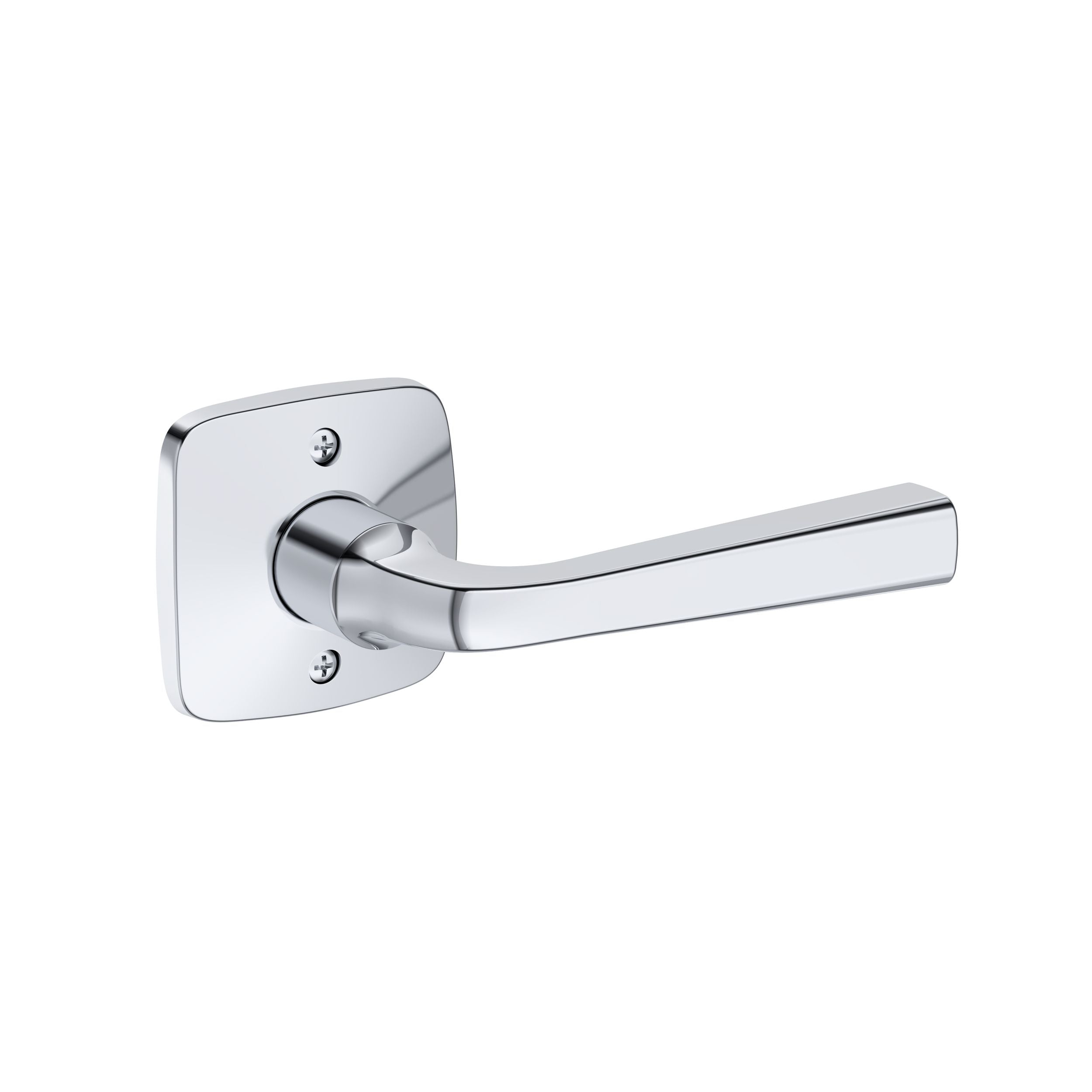 Baldwin Reserve Kingvale Lever with Soft Square Rose