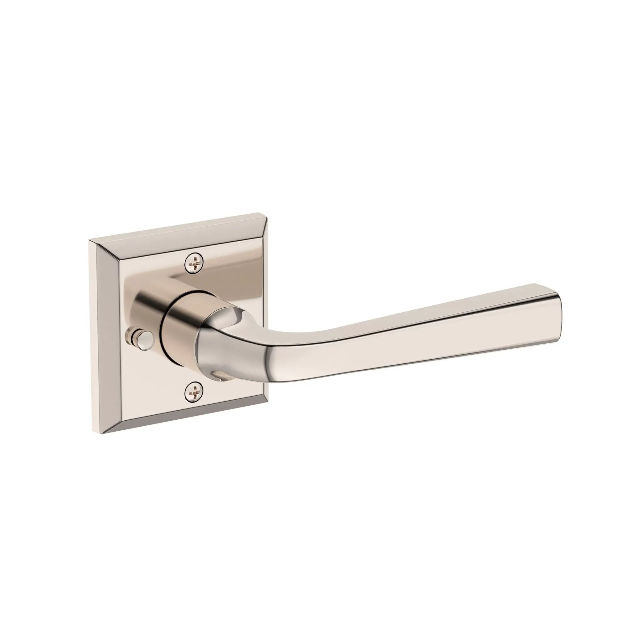 Baldwin Reserve Kingvale Lever with Traditional Square Rose by Baldwin