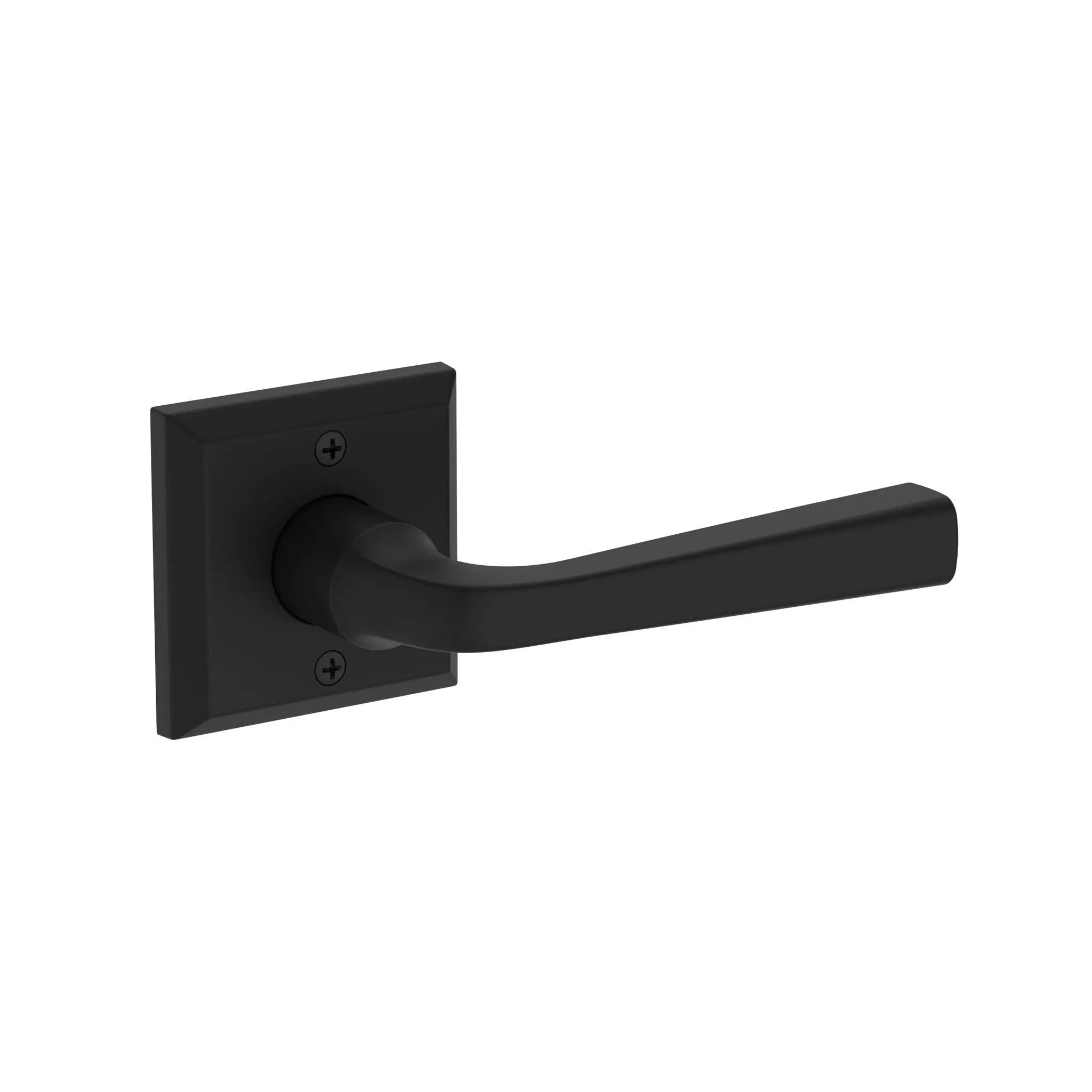 Baldwin Reserve Kingvale Lever with Traditional Square Rose by Baldwin