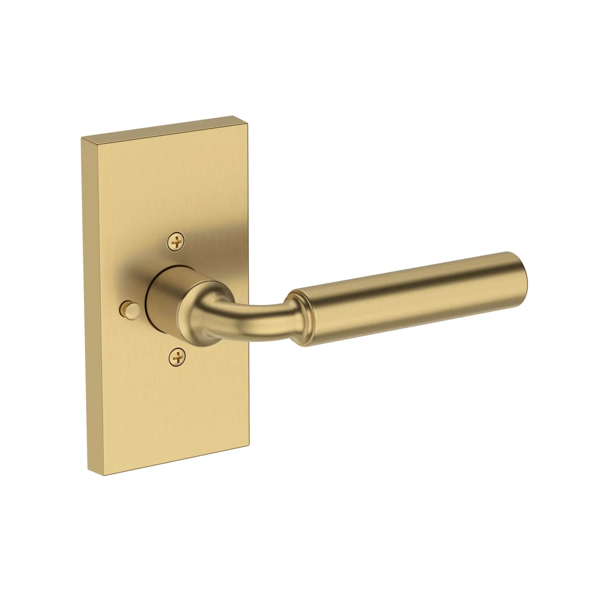 Baldwin Reserve La Conner Lever with Contemporary 5" Rose by Baldwin
