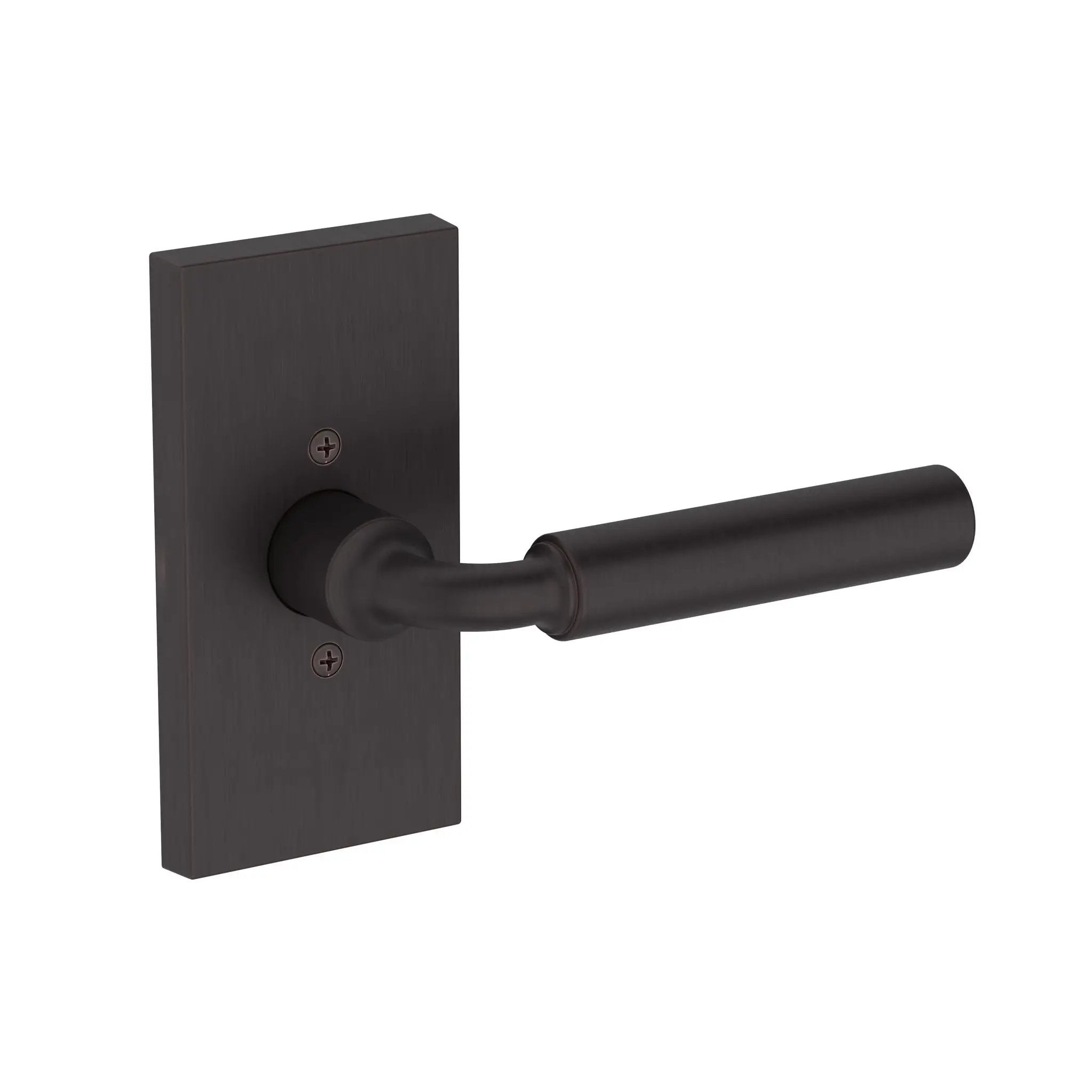 Baldwin Reserve La Conner Lever with Contemporary 5" Rose by Baldwin