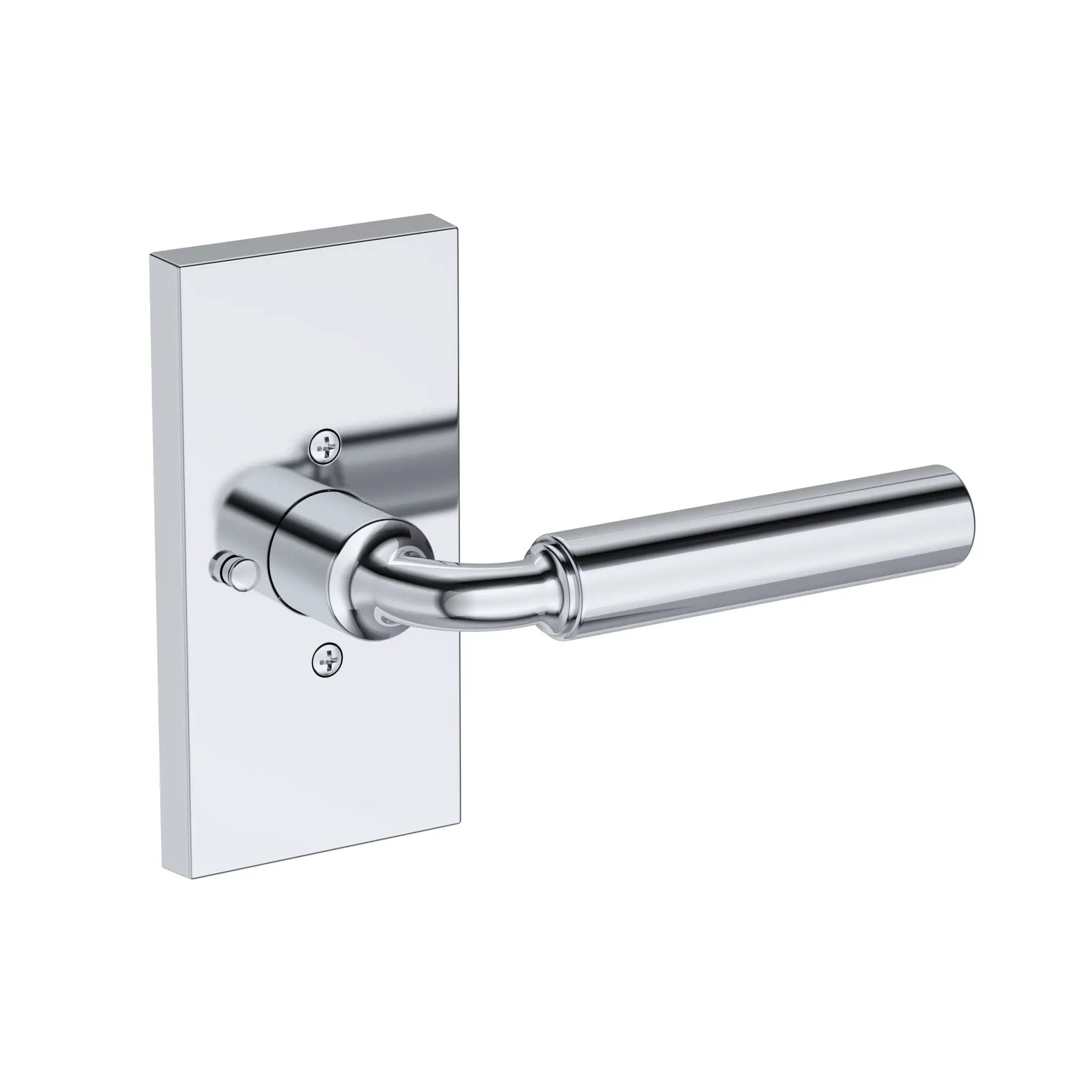 Baldwin Reserve La Conner Lever with Contemporary 5" Rose by Baldwin