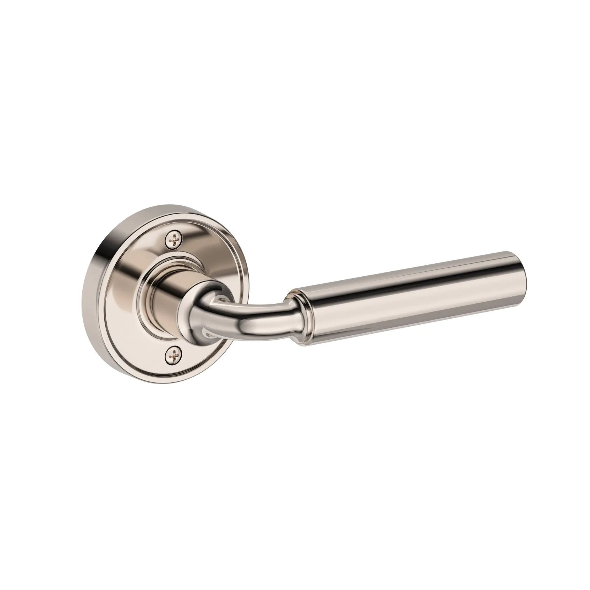 Baldwin Reserve La Conner Lever with Recessed Round Rose by Baldwin