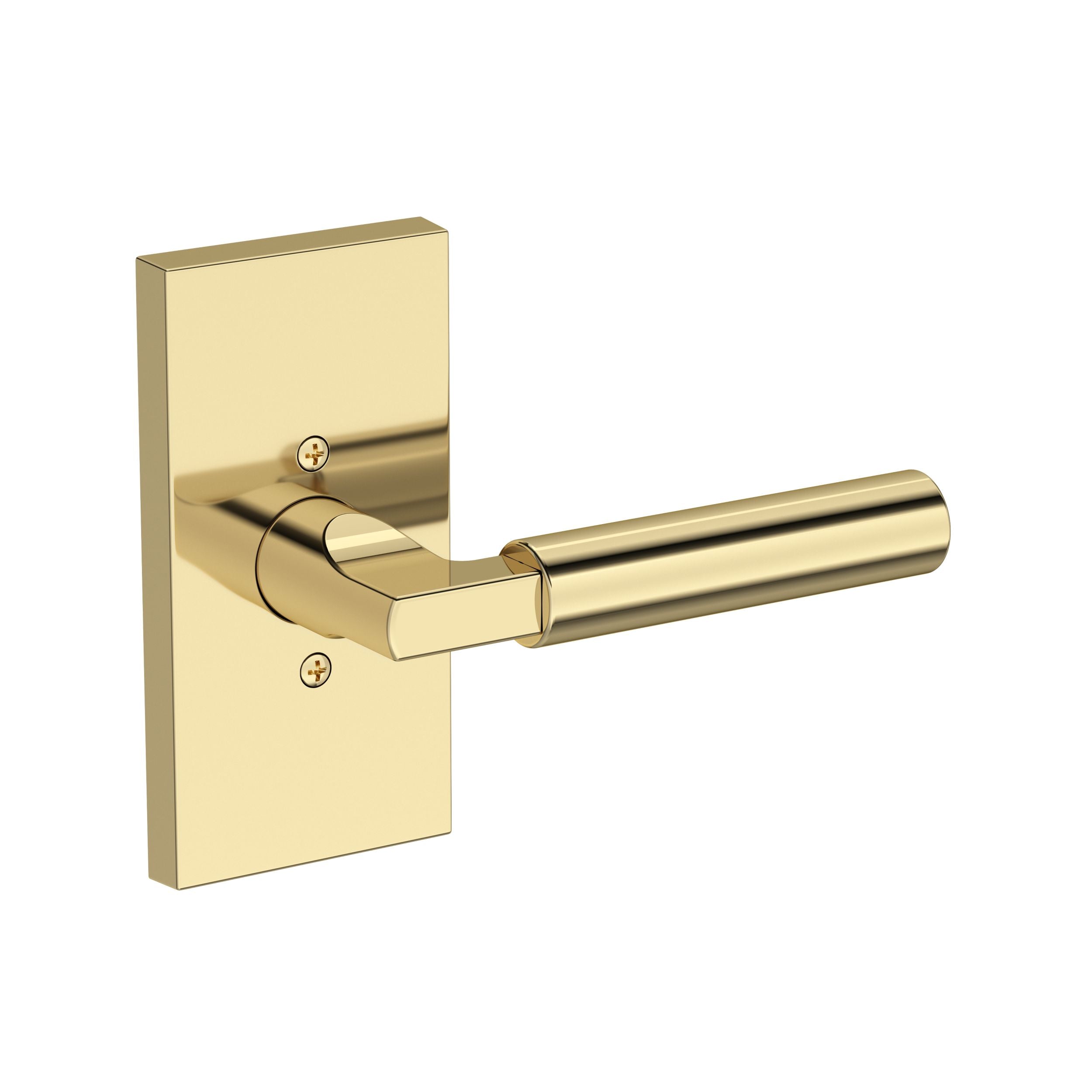 Baldwin Reserve Lake Forest Lever with Contemporary 5" Rose