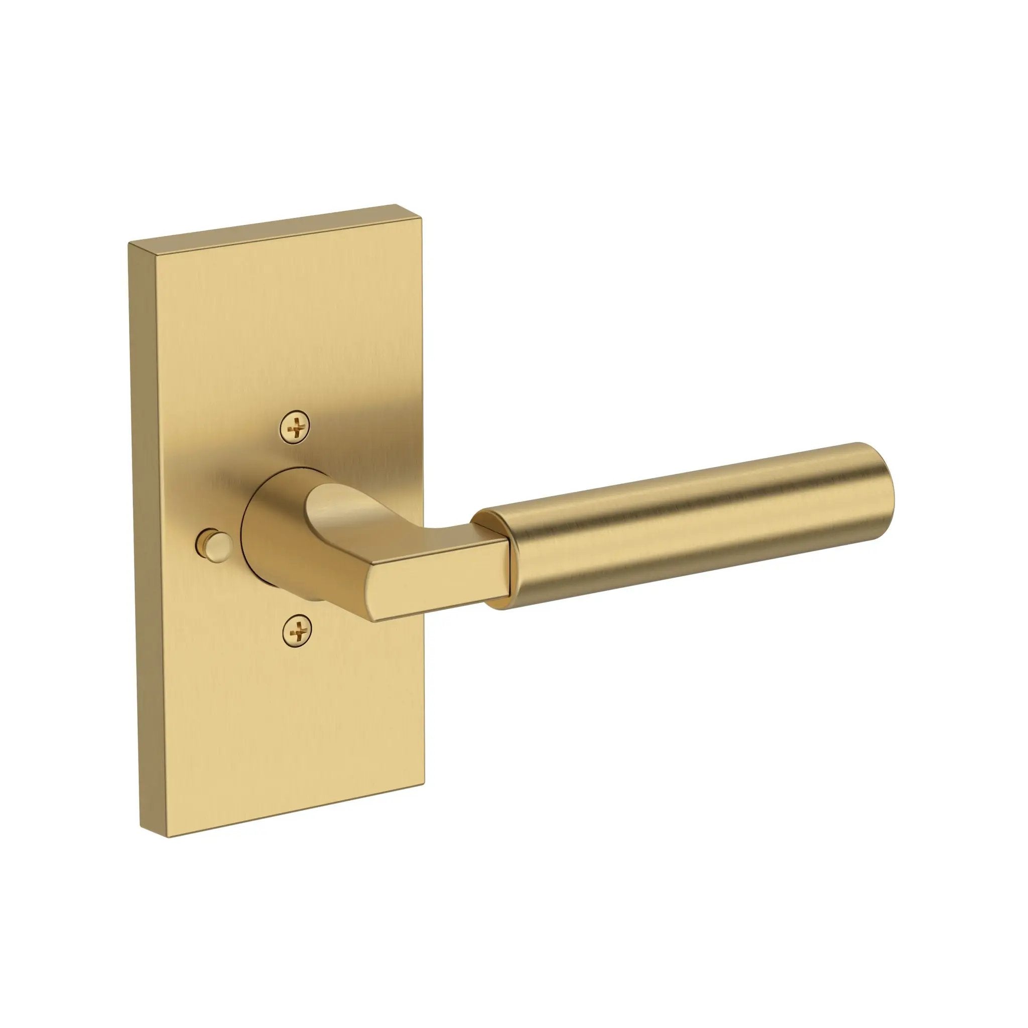 Baldwin Reserve Lake Forest Lever with Contemporary 5" Rose by Baldwin