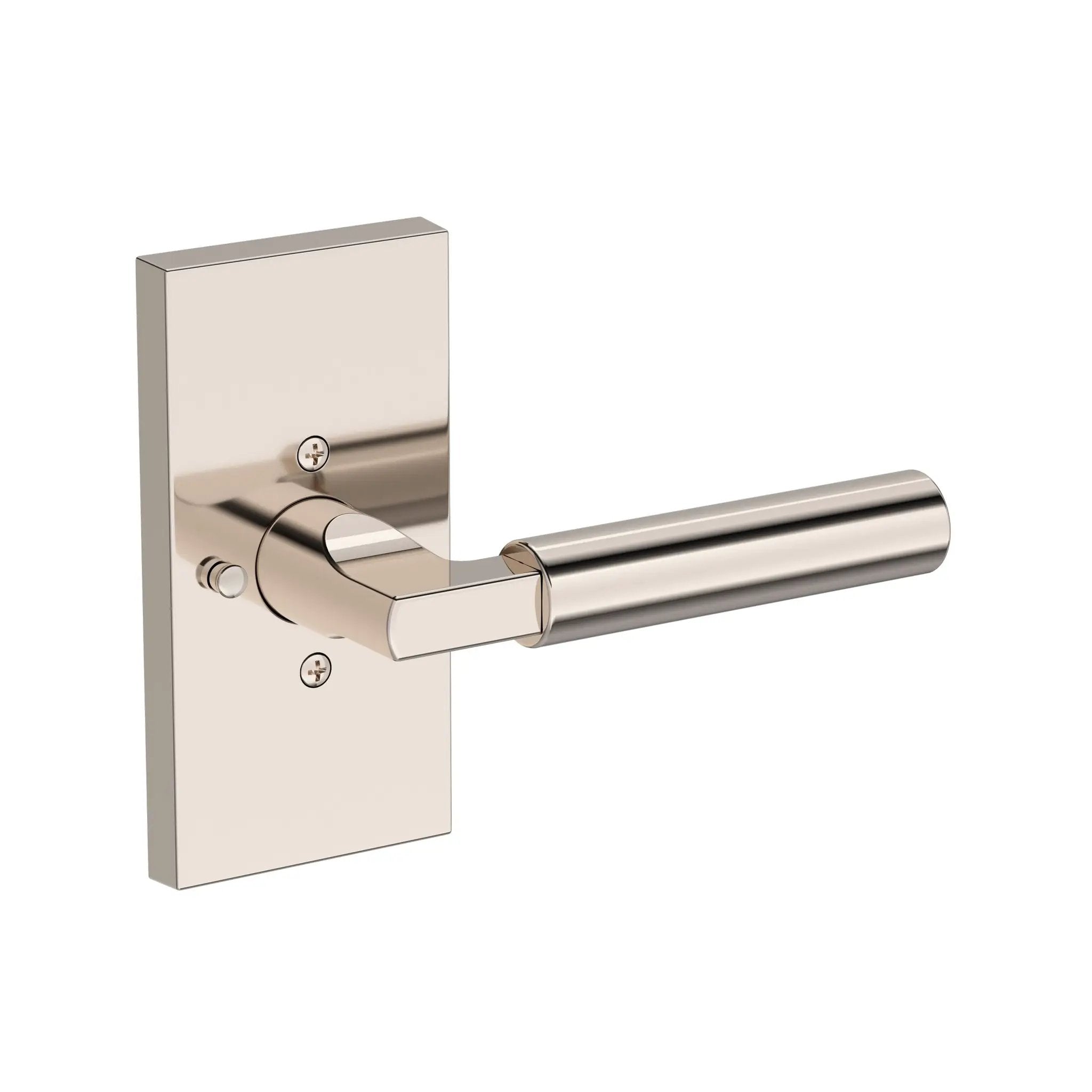 Baldwin Reserve Lake Forest Lever with Contemporary 5" Rose by Baldwin